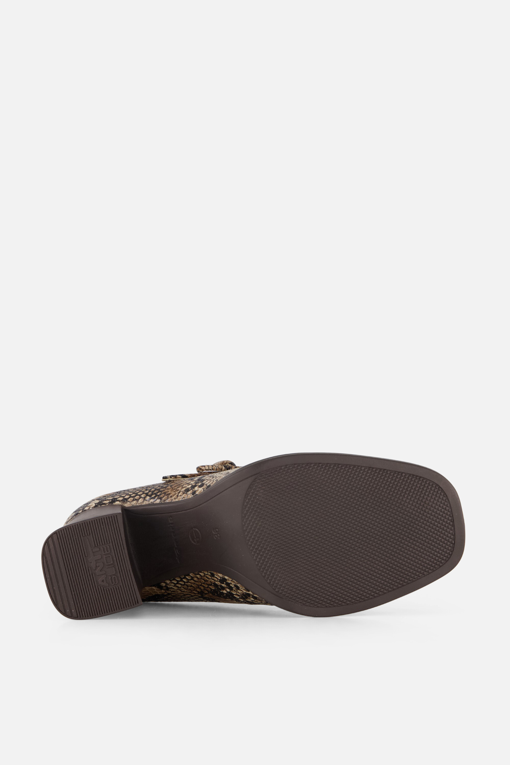 Tamaris Mary Jane Pumps bruin Synthetisch afbeelding 3