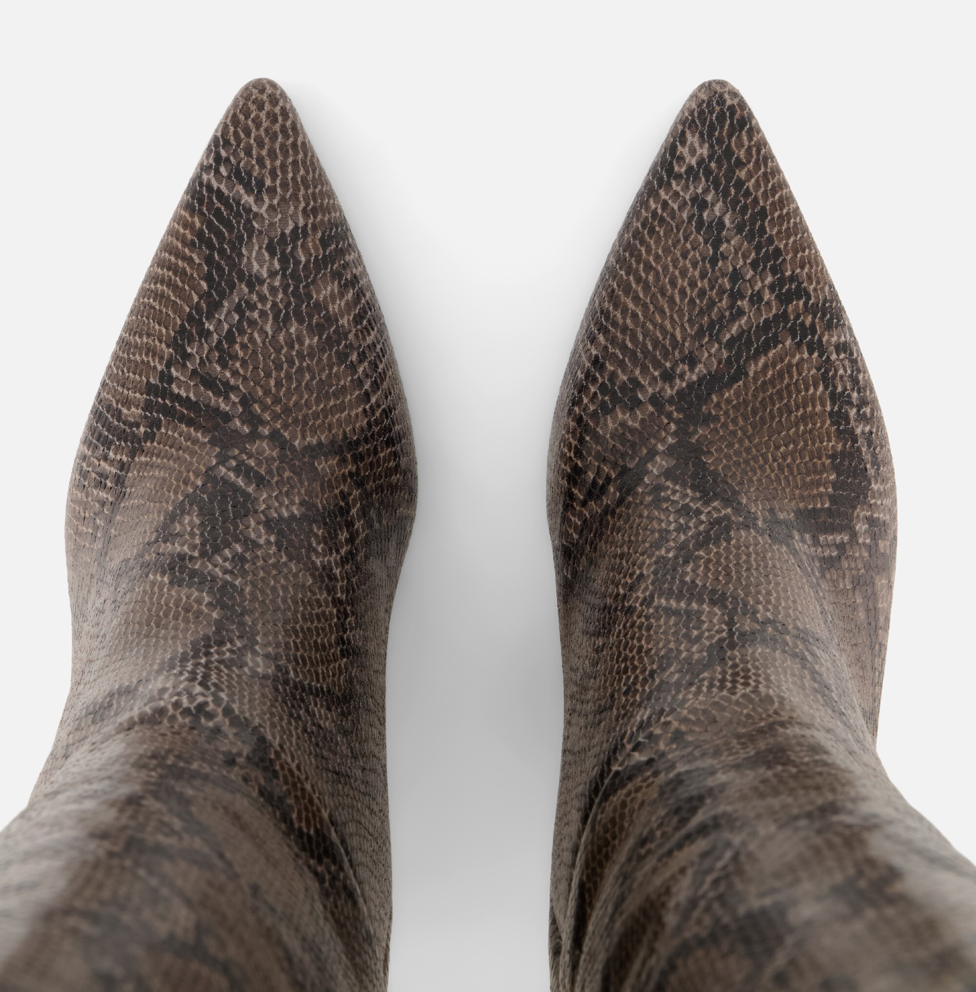 Posh by Poelman Hoge laarzen bruin Pu afbeelding 3