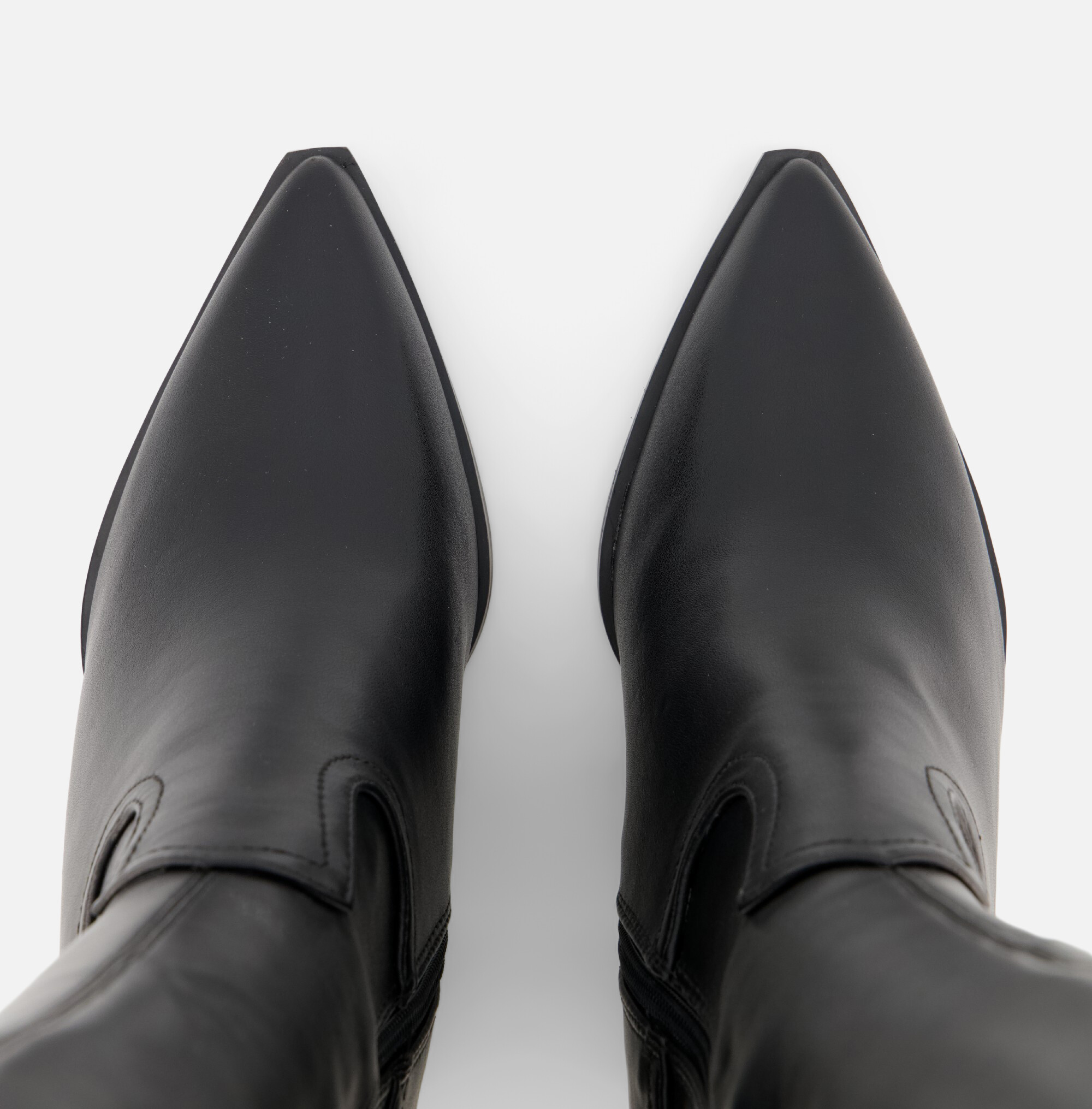 Posh by Poelman Hoge laarzen zwart Pu afbeelding 3