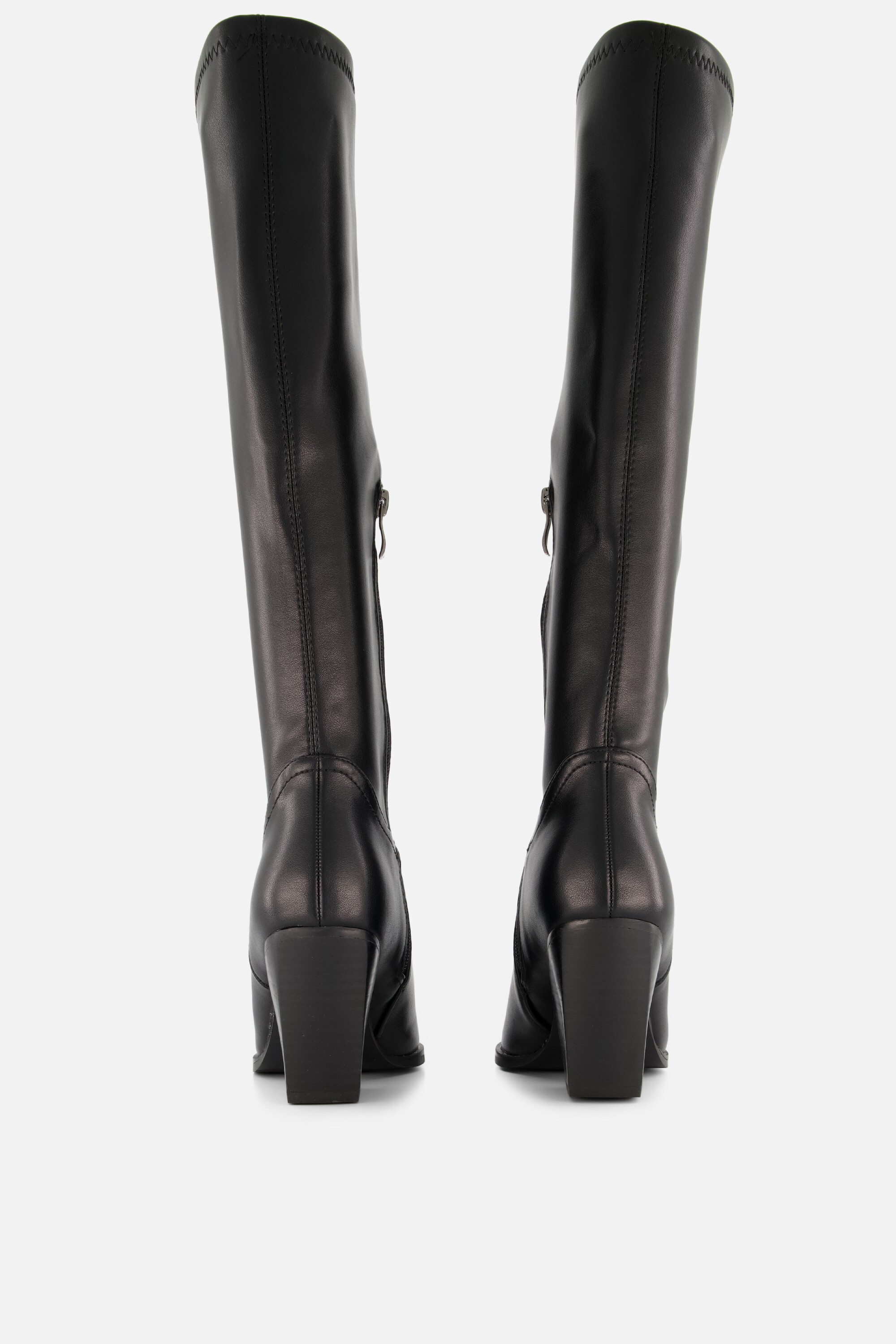Posh by Poelman Hoge laarzen zwart Pu afbeelding 2