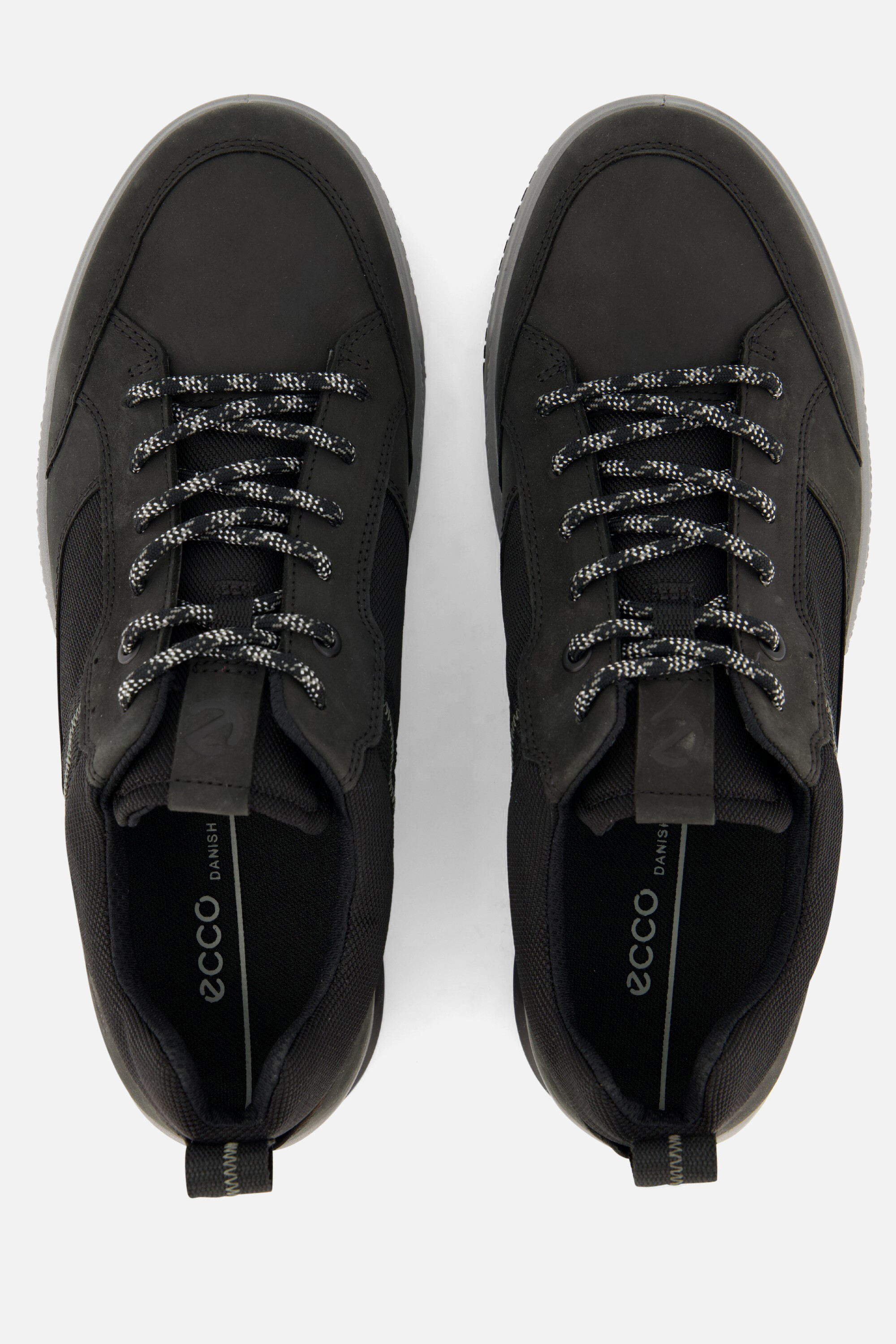 Ecco Byway Tred Sneakers zwart Nubuck afbeelding 3