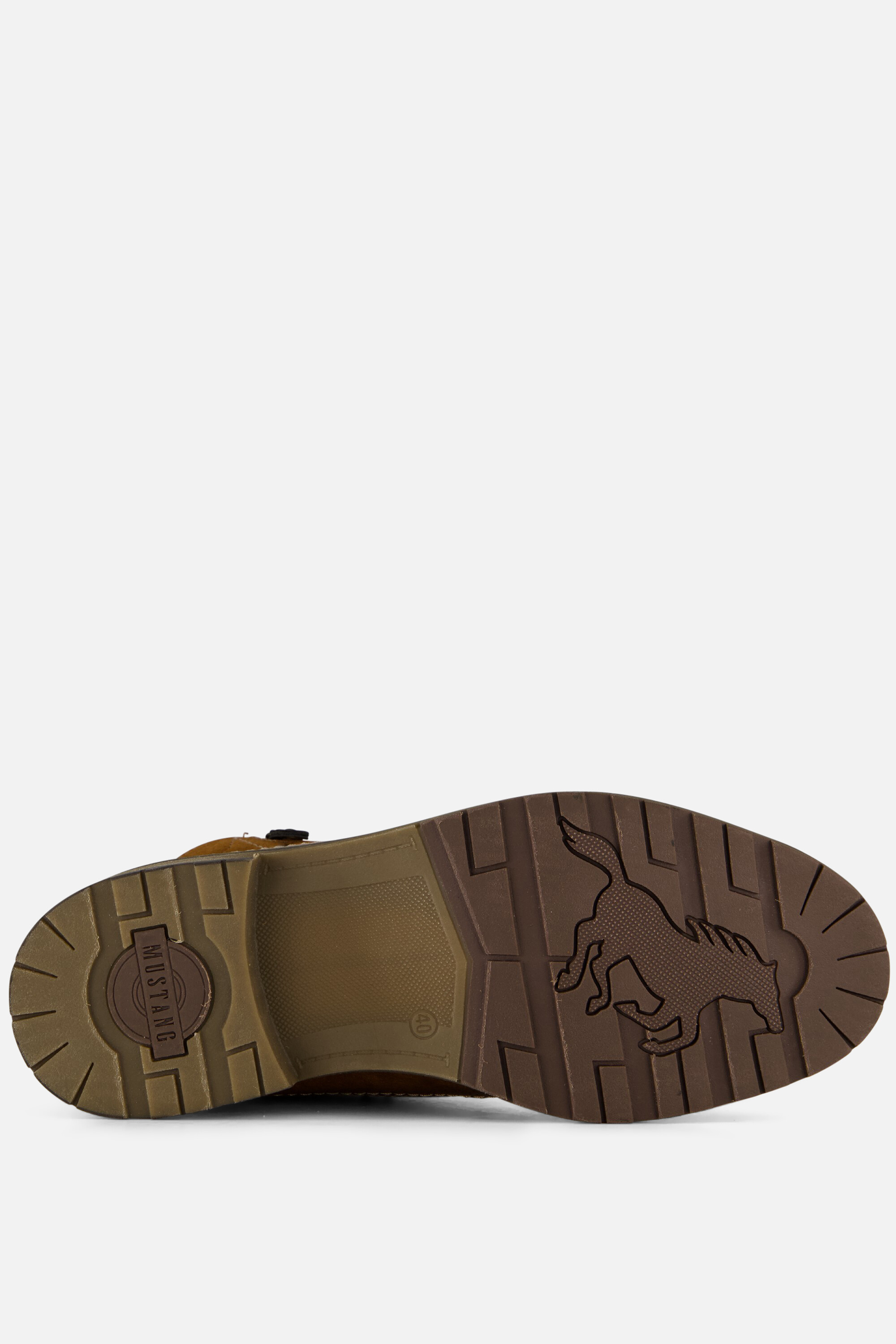 Mustang Veterboots cognac Synthetisch afbeelding 3