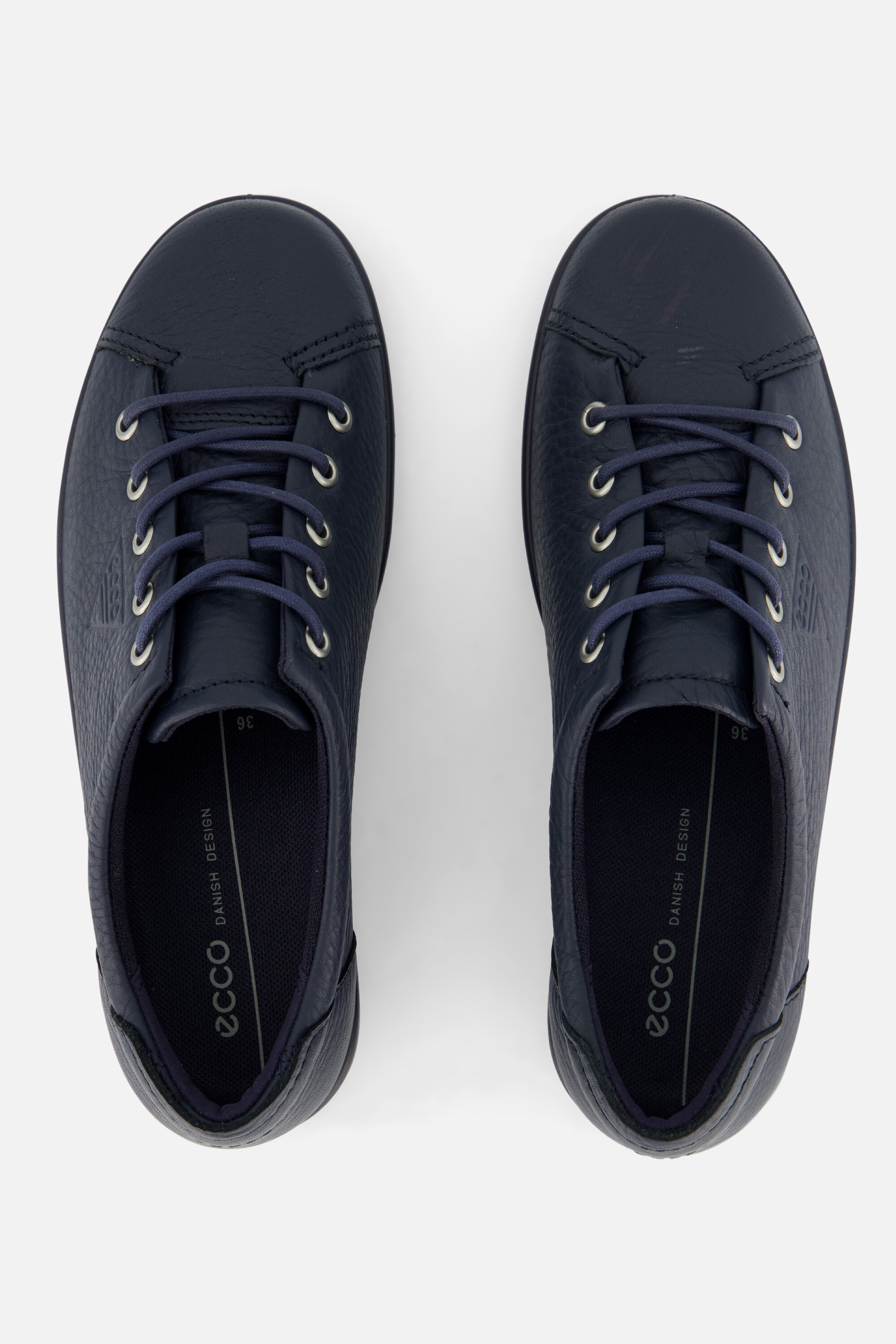 Ecco Soft 2.0 W Sneakers blauw Leer afbeelding 2