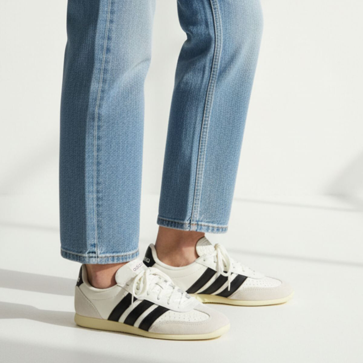 Adidas Barreda Lo Sneakers wit Synthetisch