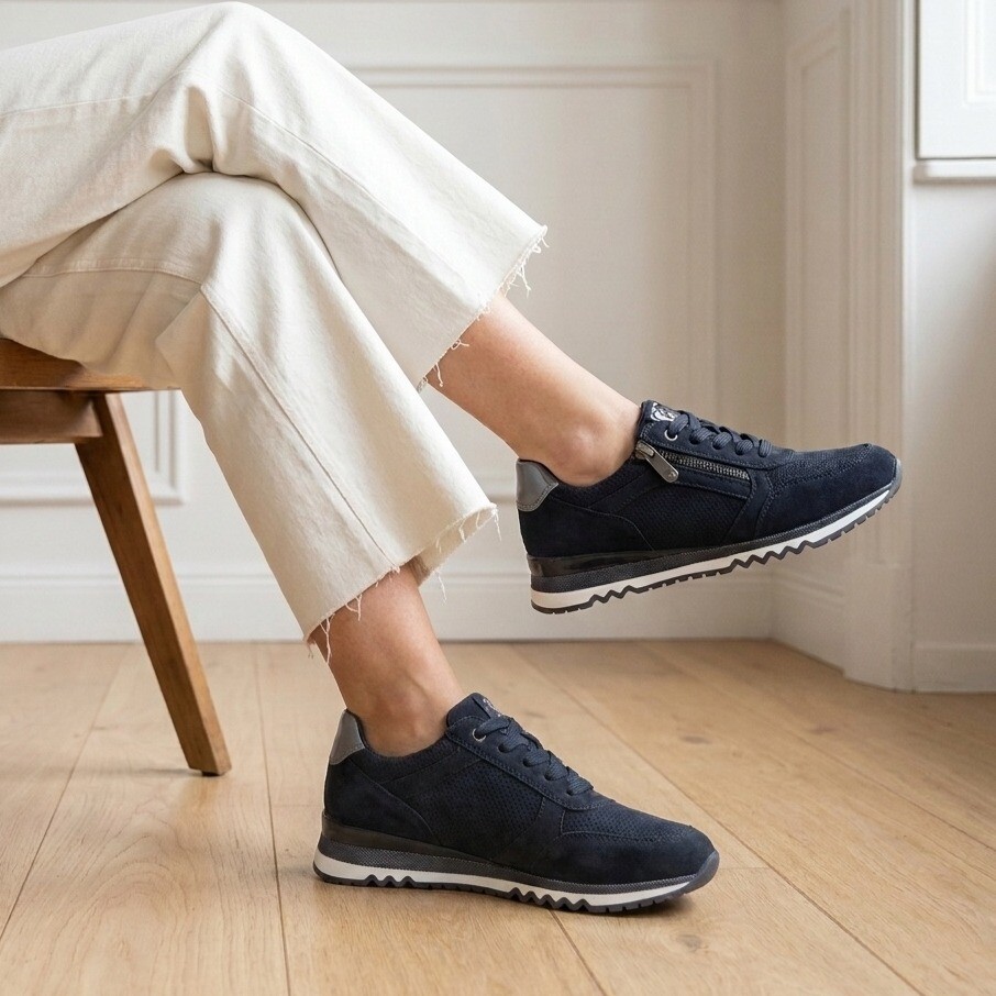 Marco Tozzi Marco Tozzi Sneakers blauw Textiel