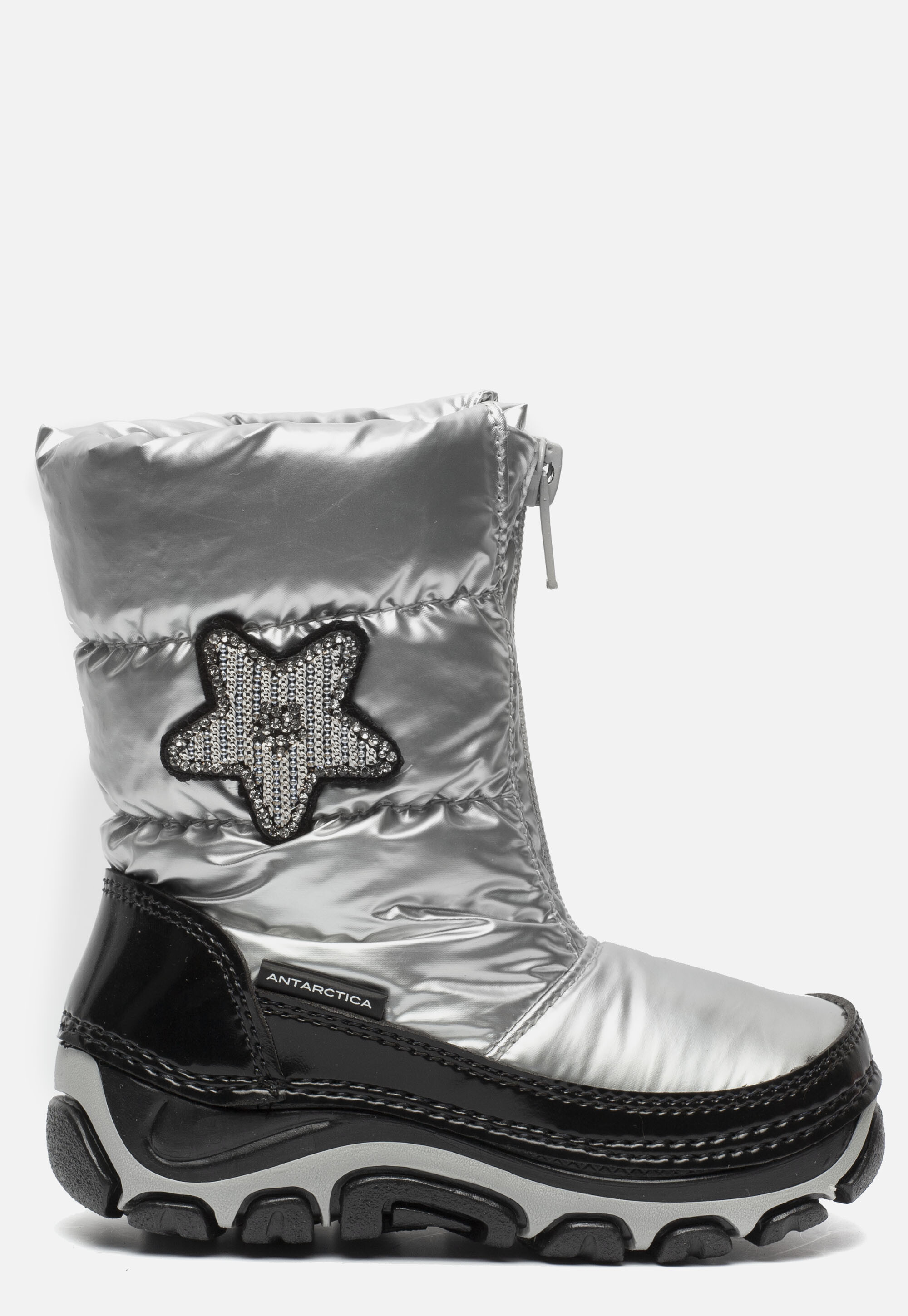 Antarctica Snowboots zilver Nylon 740244 afbeelding 2