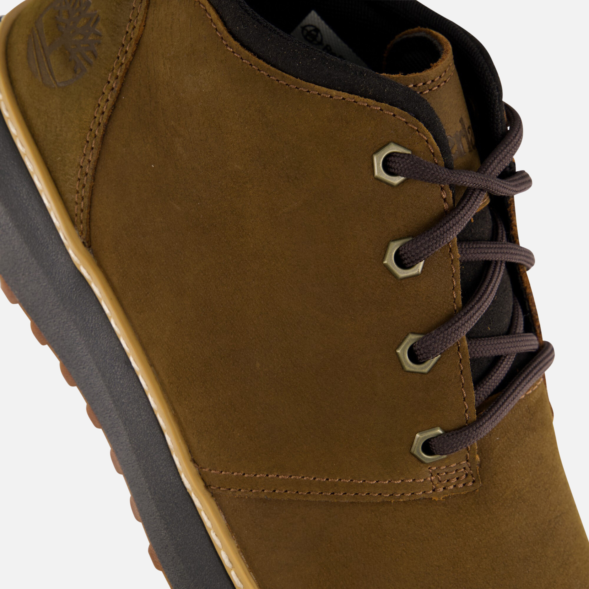 Timberland Hudson Road Mid Veterschoenen bruin afbeelding 4