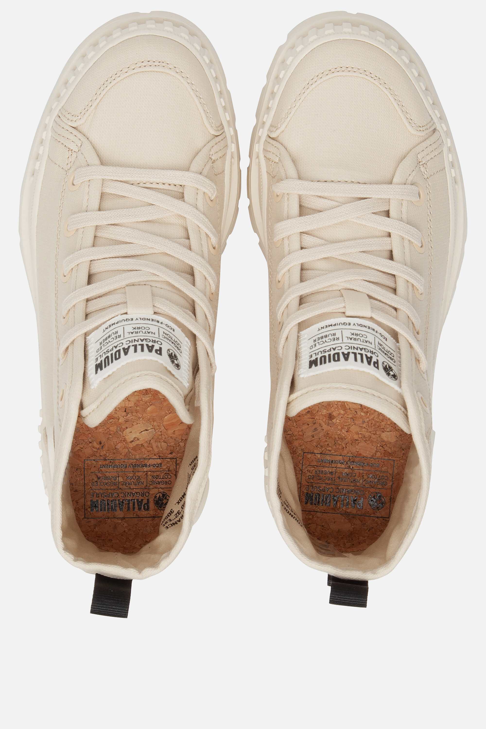 Palladium Pallashock Sneakers beige Canvas afbeelding 2