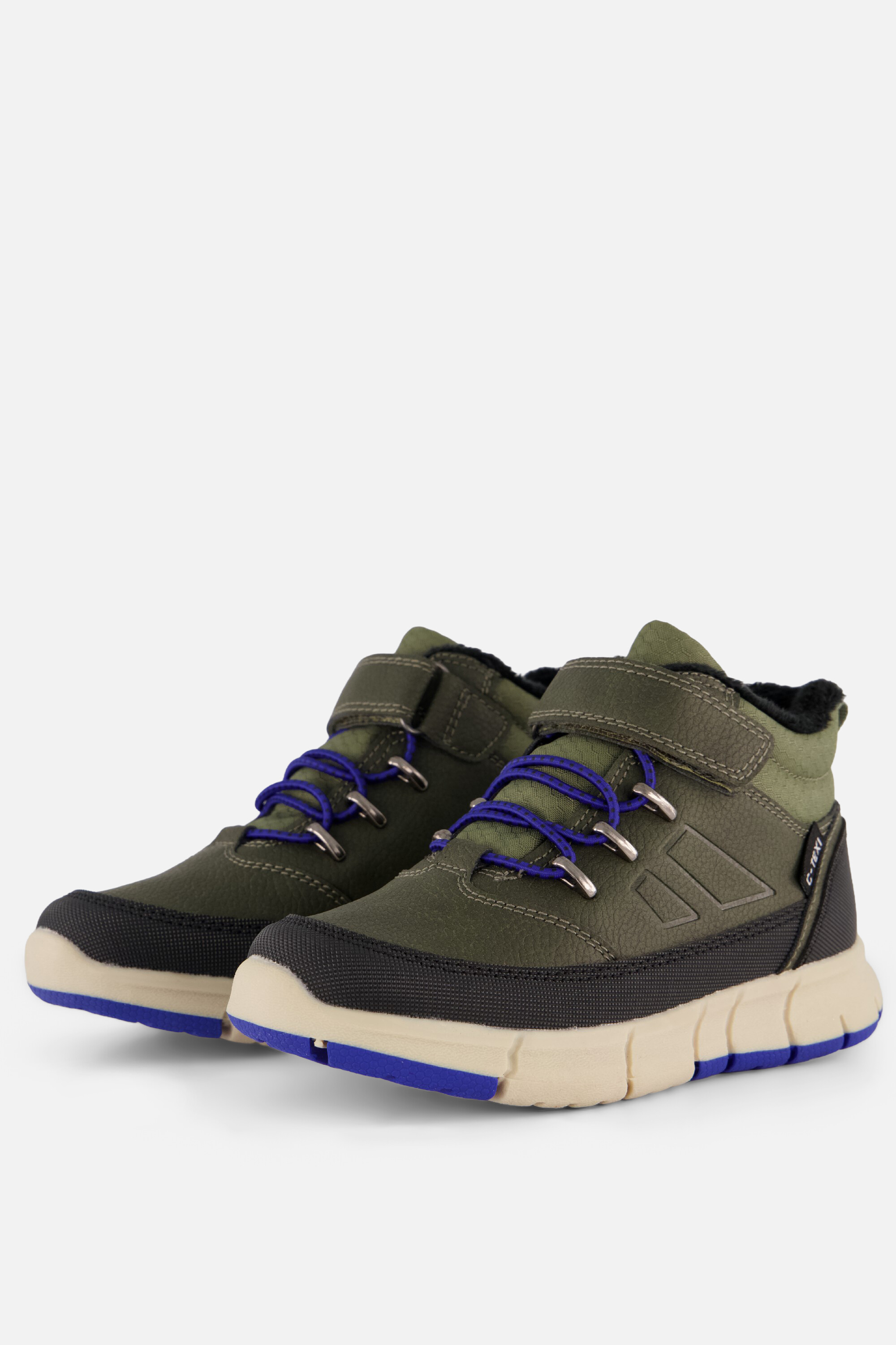 Muyters Sneakerboot groen Pu
