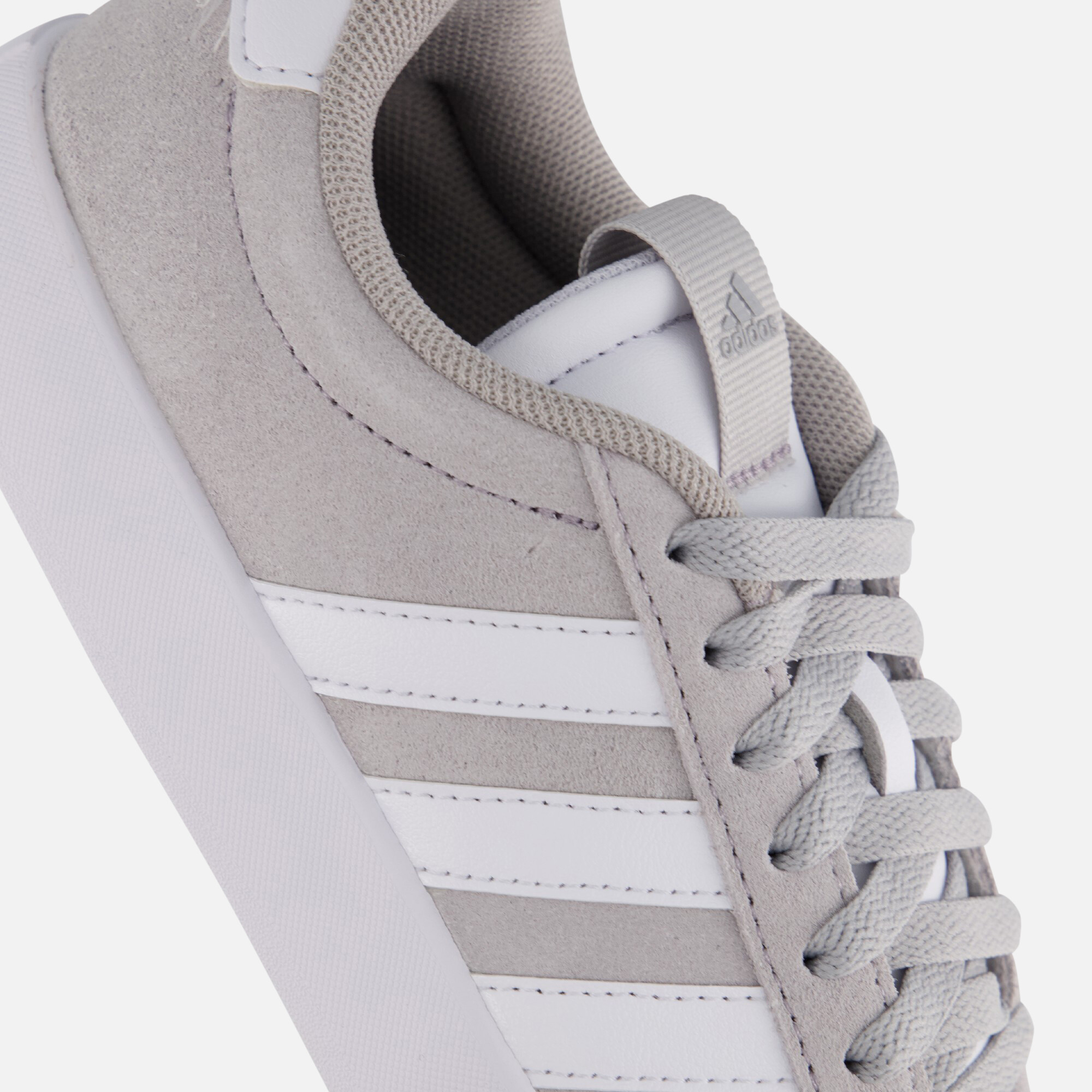 Adidas VL Court 3.0 Sneakers grijs Leer afbeelding 4