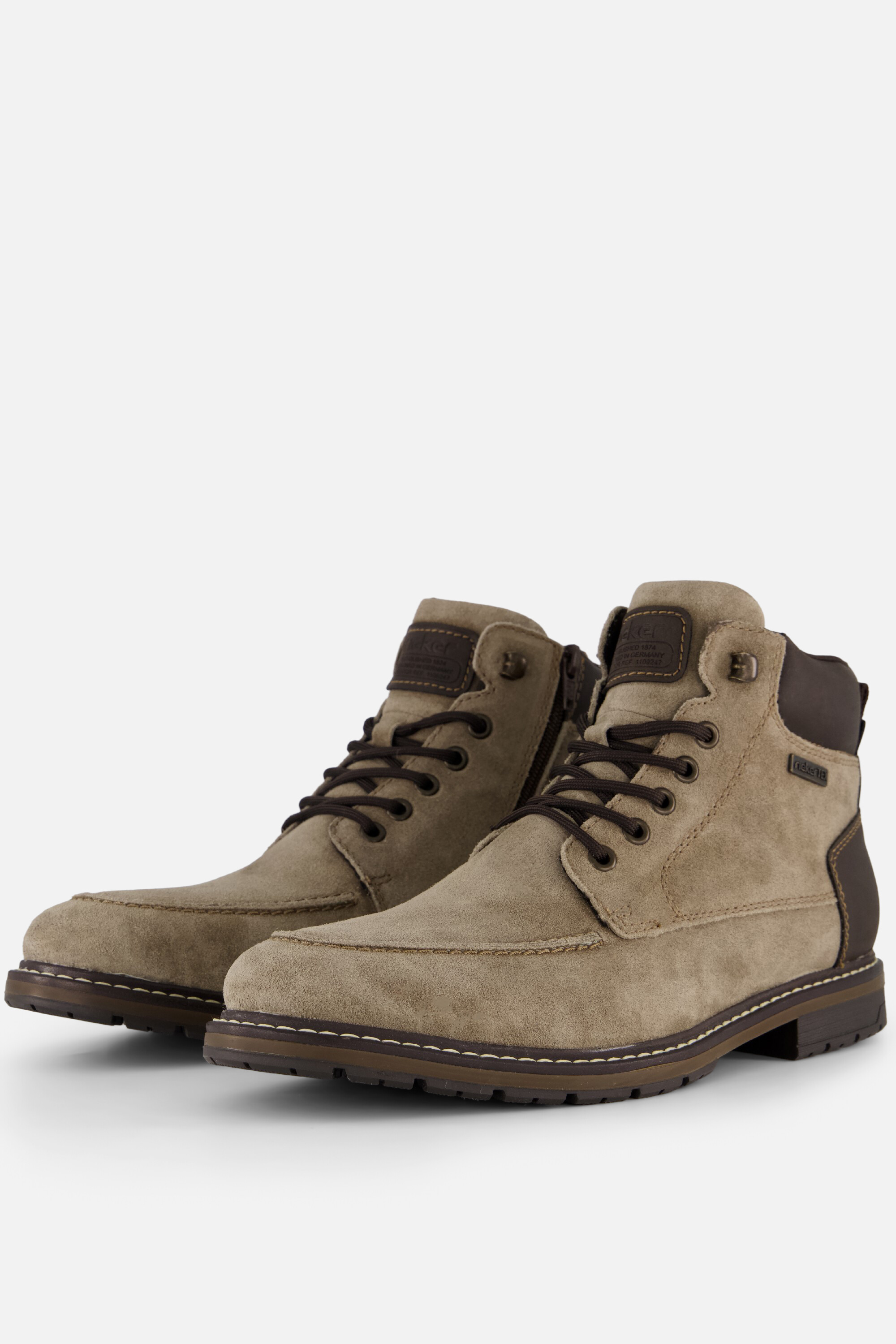 Rieker Rieker Tex veterboots grijs