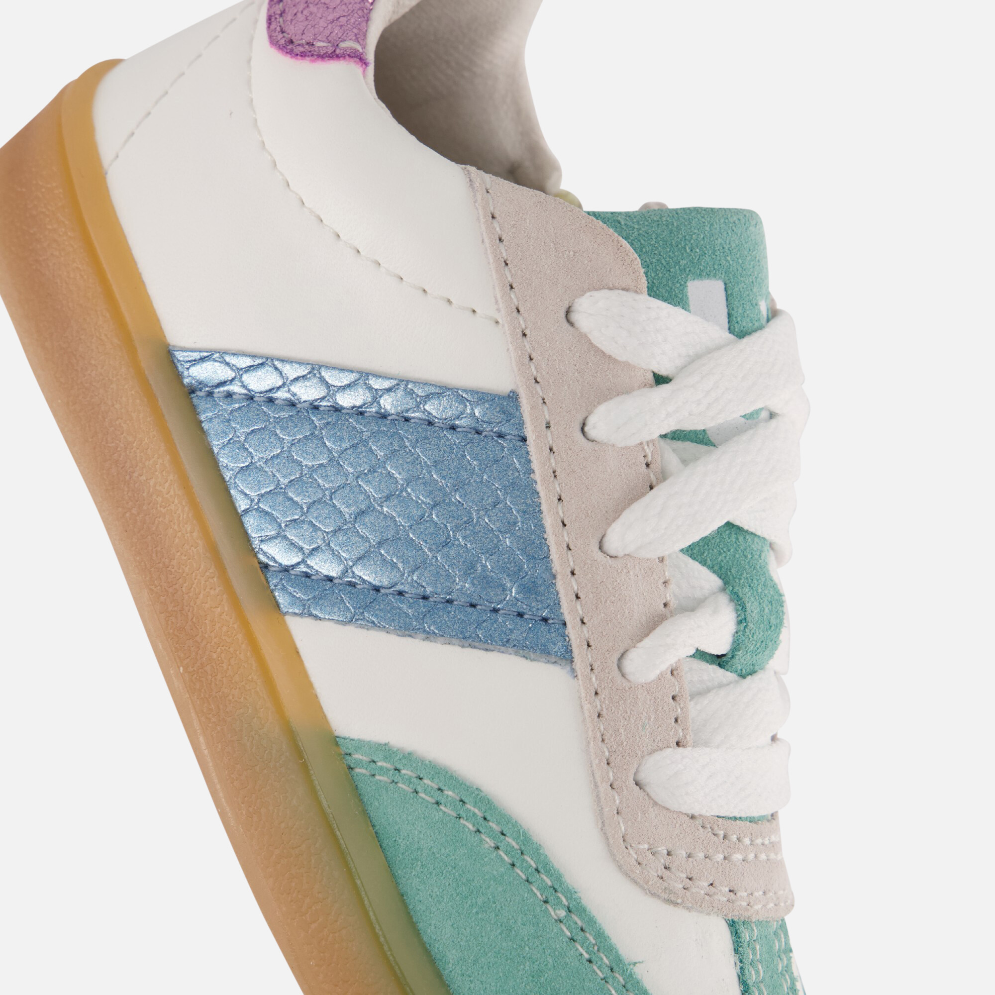 Muyters Mermaid Sneakers blauw Leer afbeelding 4