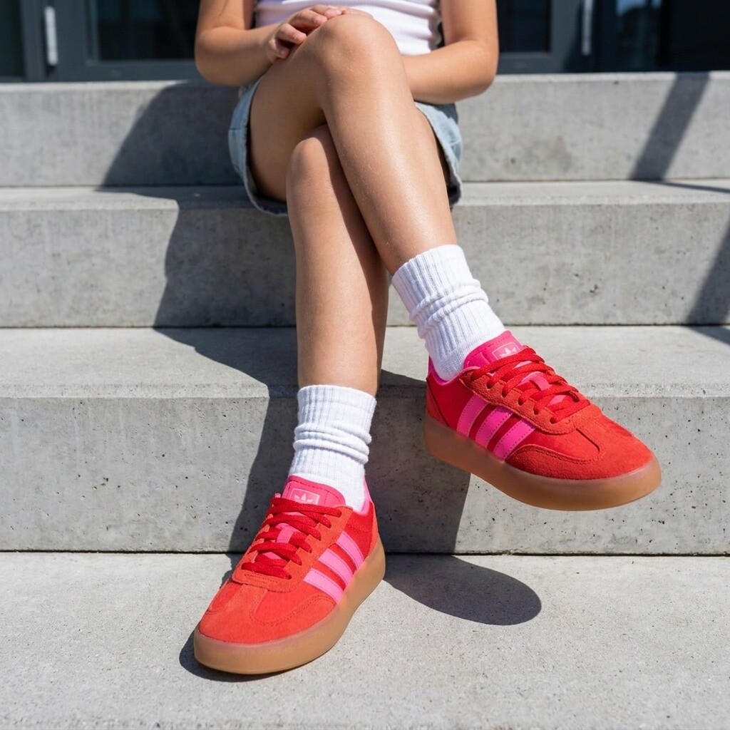 Adidas Adidas Barreda Sneakers roze Suede
