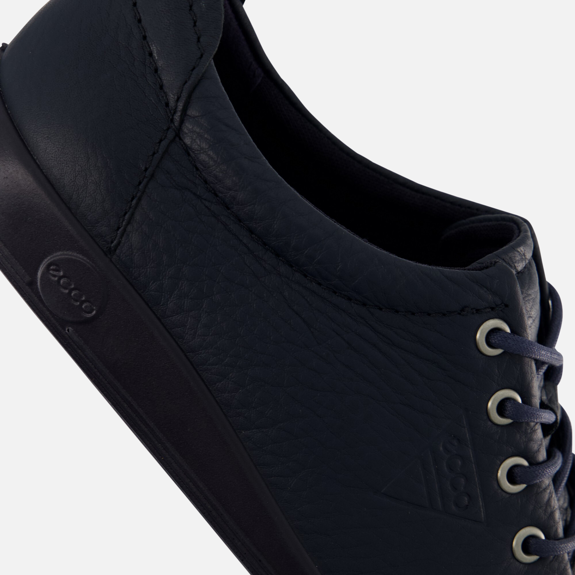 Ecco Soft 2.0 W Sneakers blauw Leer afbeelding 4