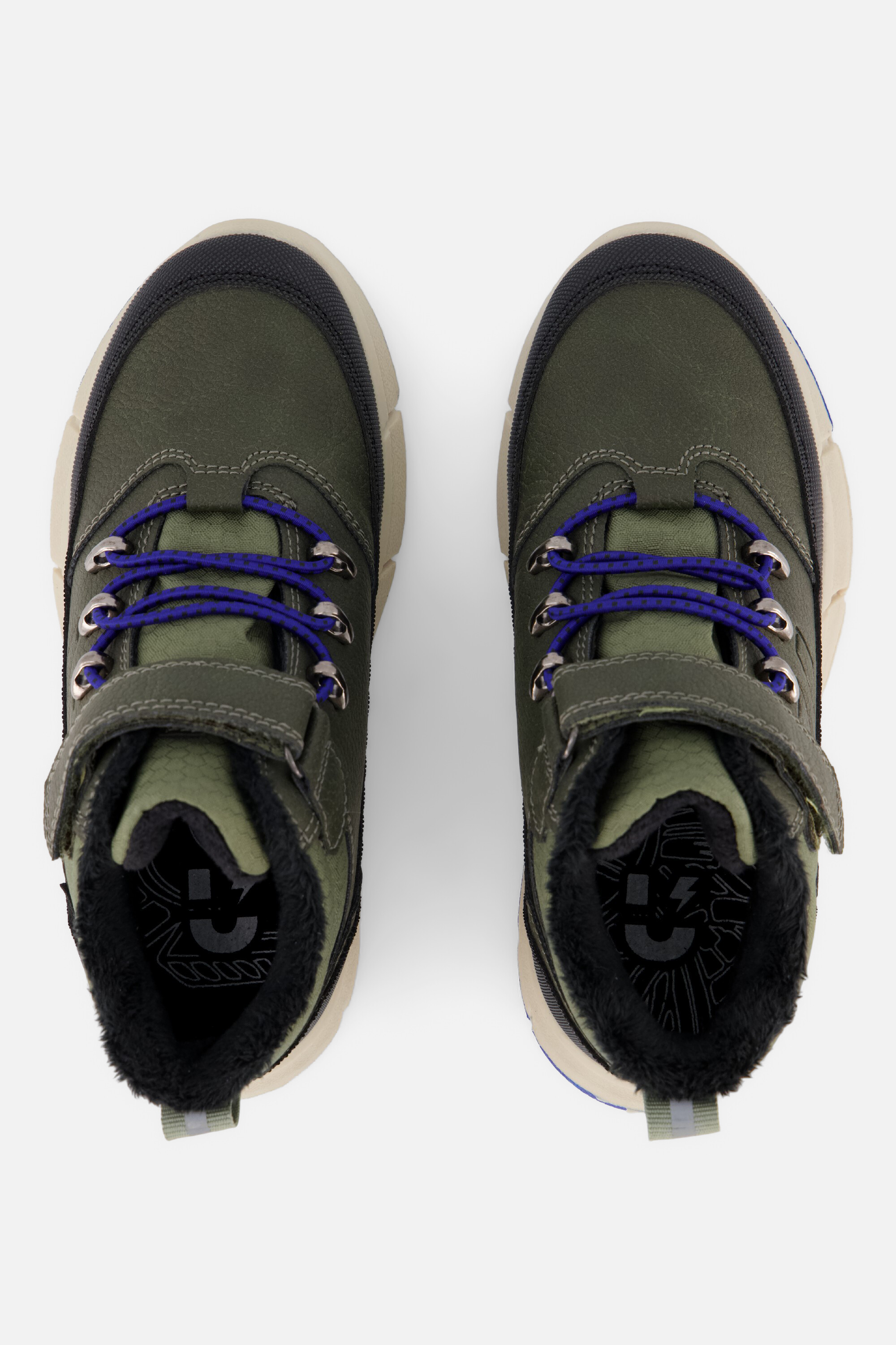 Muyters Sneakerboot groen Pu