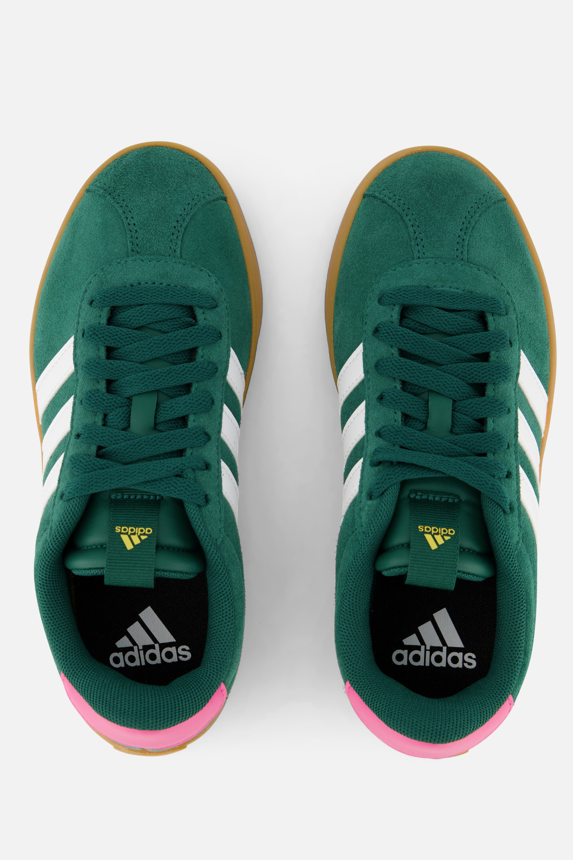 Adidas VL Court 3.0 Sneakers groen Leer afbeelding 3