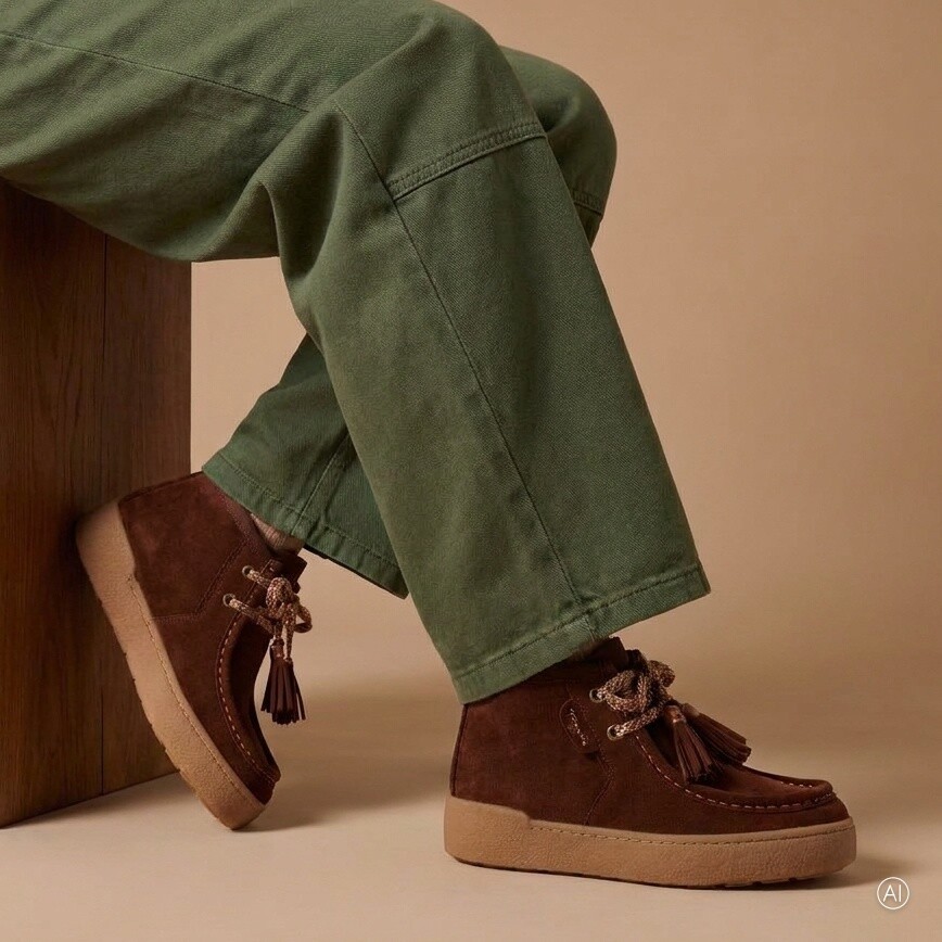 Tamaris Tamaris Veterboots bruin Suede