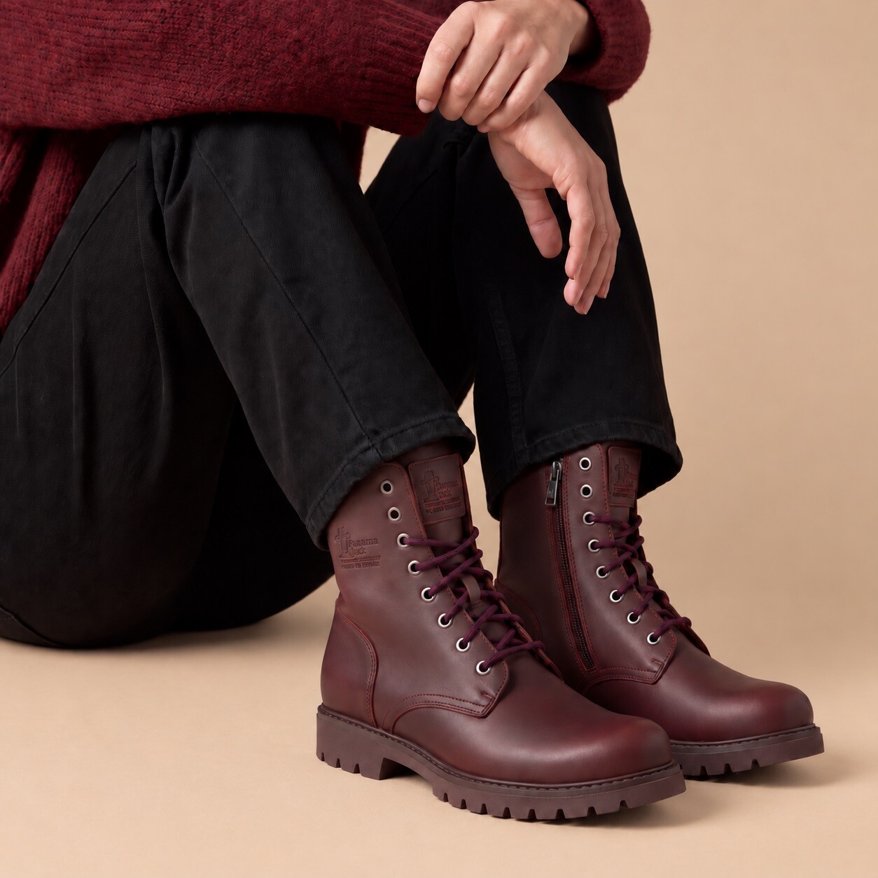 Panama Jack Panama Jack Frisia B45 veterboots bordeauxrood