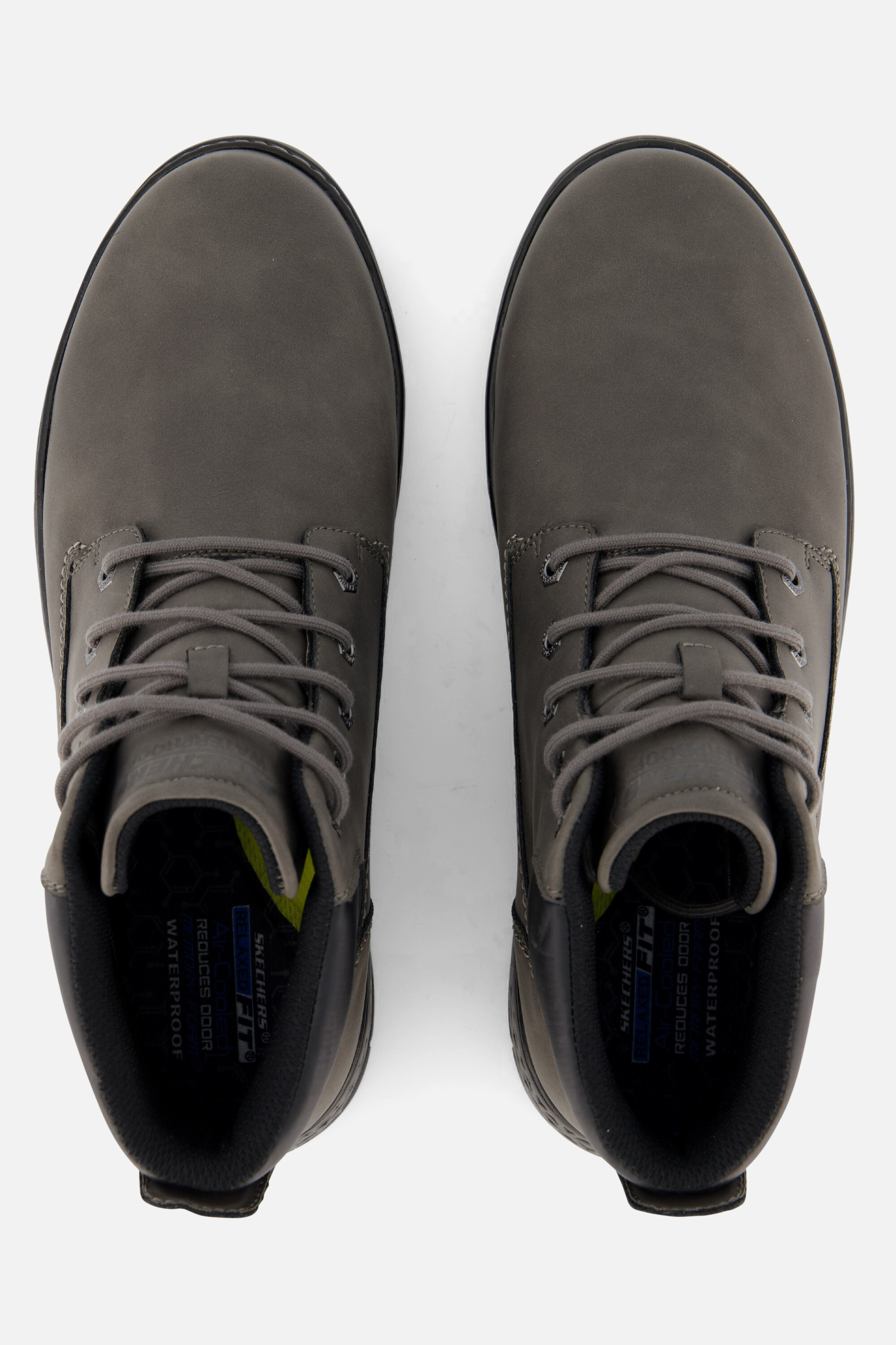 Skechers Garlan Veterschoenen grijs Synthetisch afbeelding 2