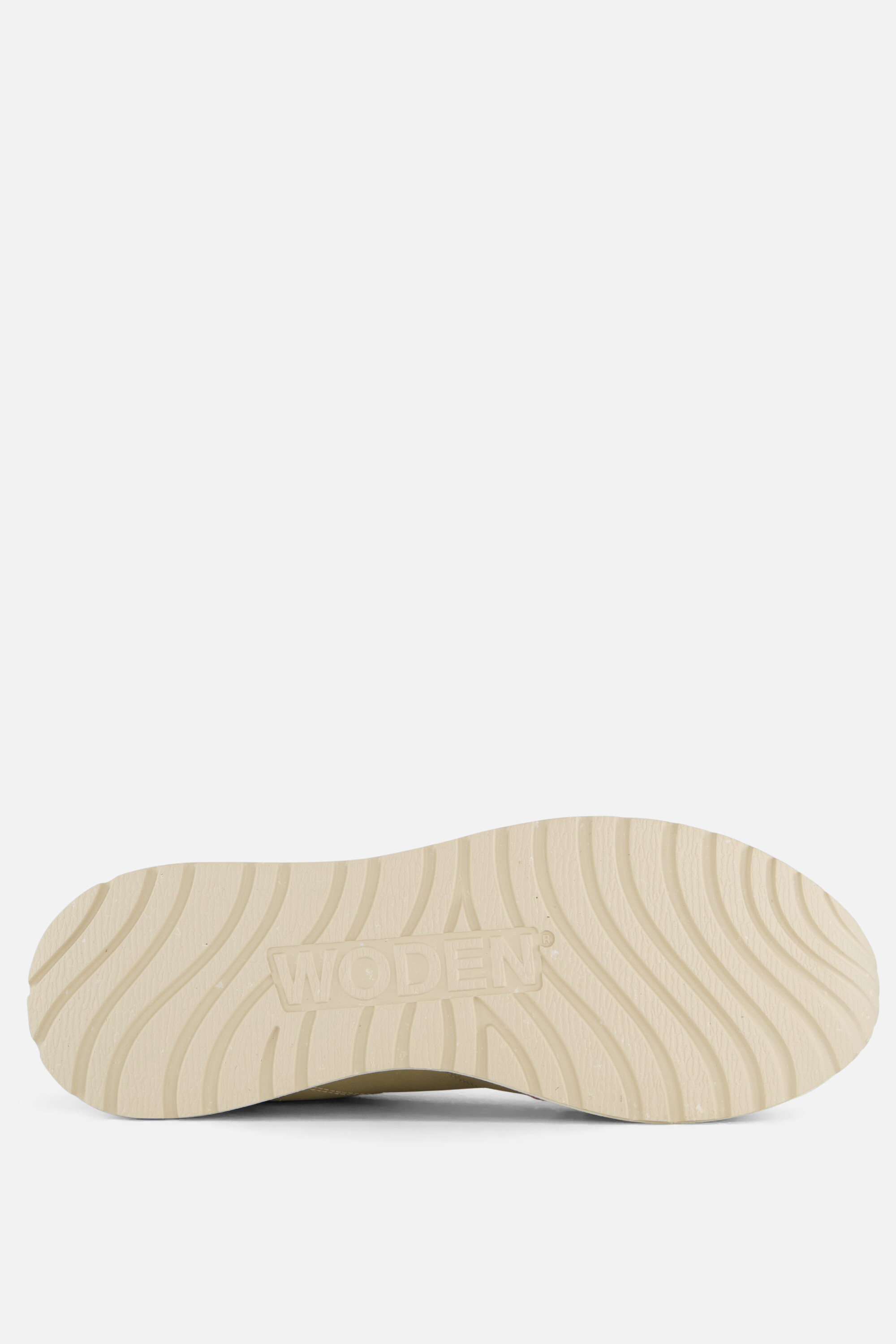 Woden Ronja Multi Sneakers beige Textiel afbeelding 3