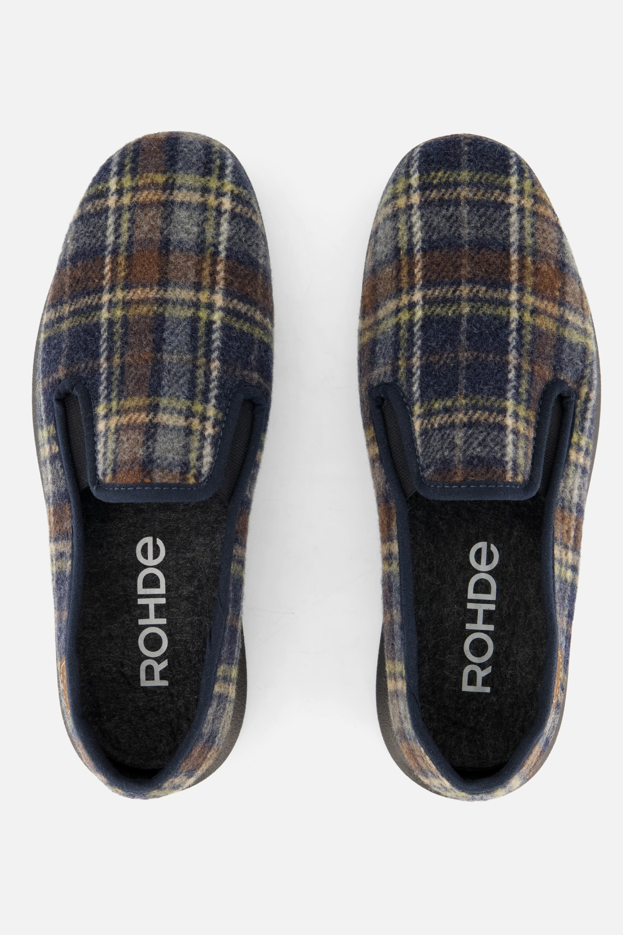 Rohde Fermo Pantoffels blauw Textiel afbeelding 2