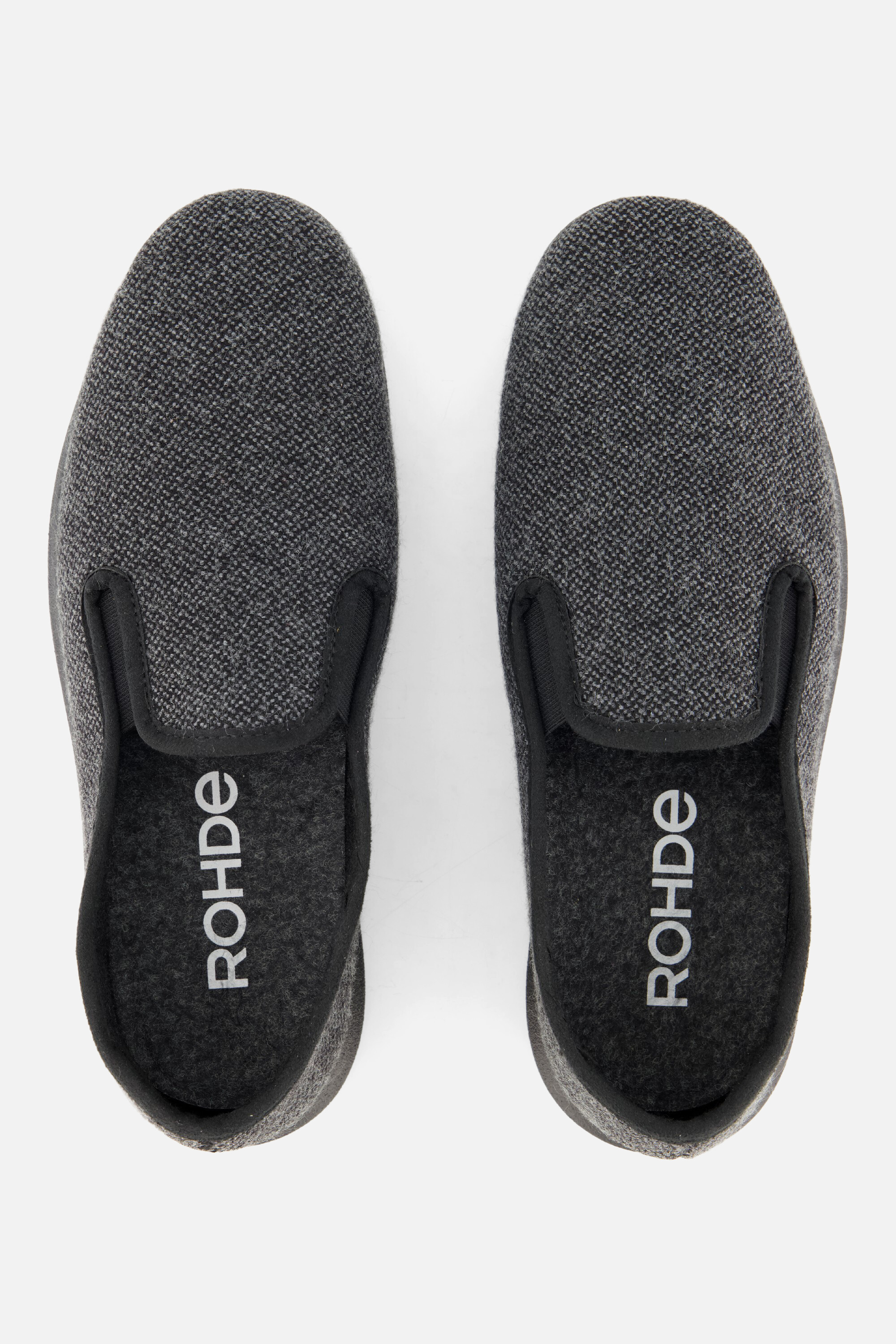 Rohde Fermo Pantoffels grijs Textiel afbeelding 2