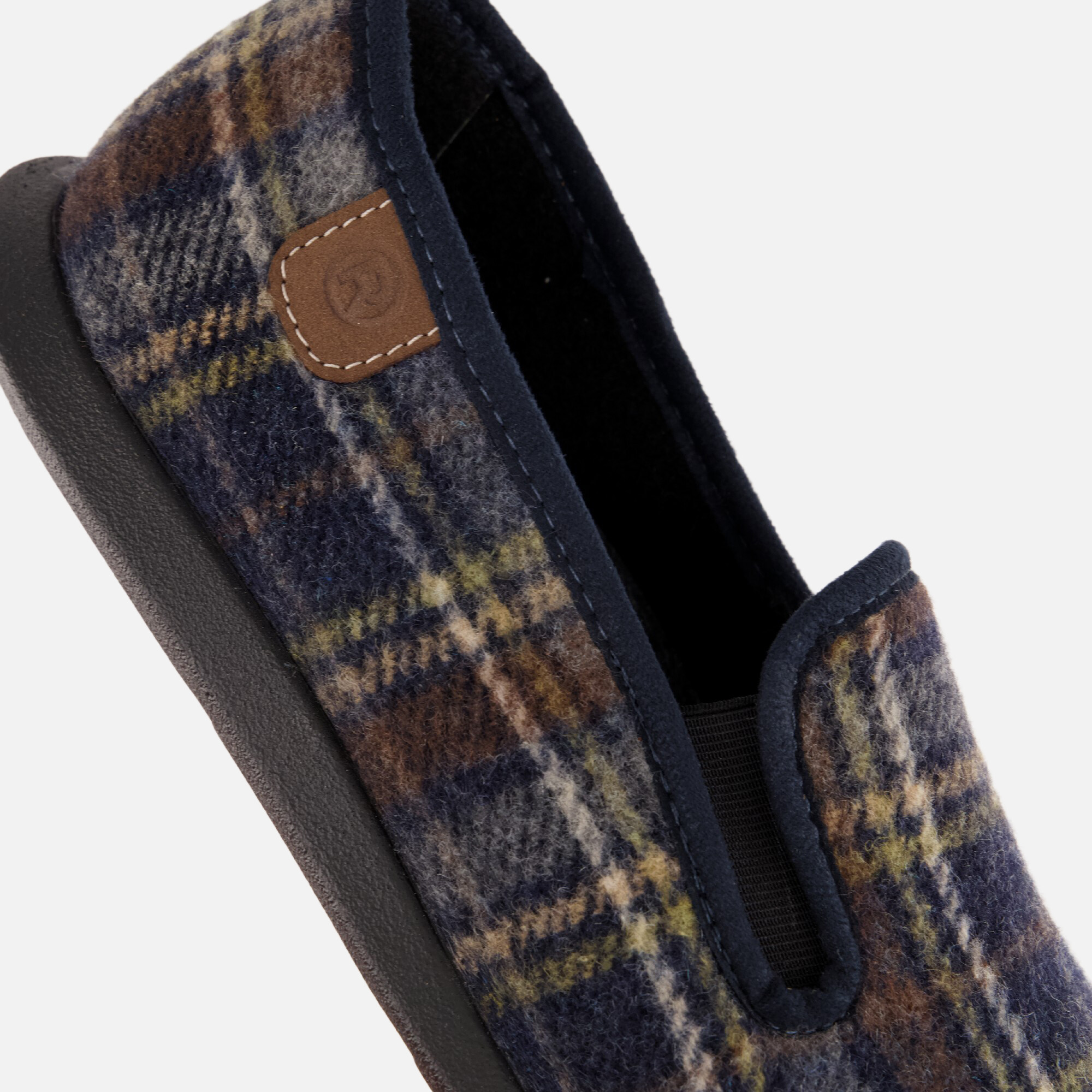 Rohde Fermo Pantoffels blauw Textiel afbeelding 4