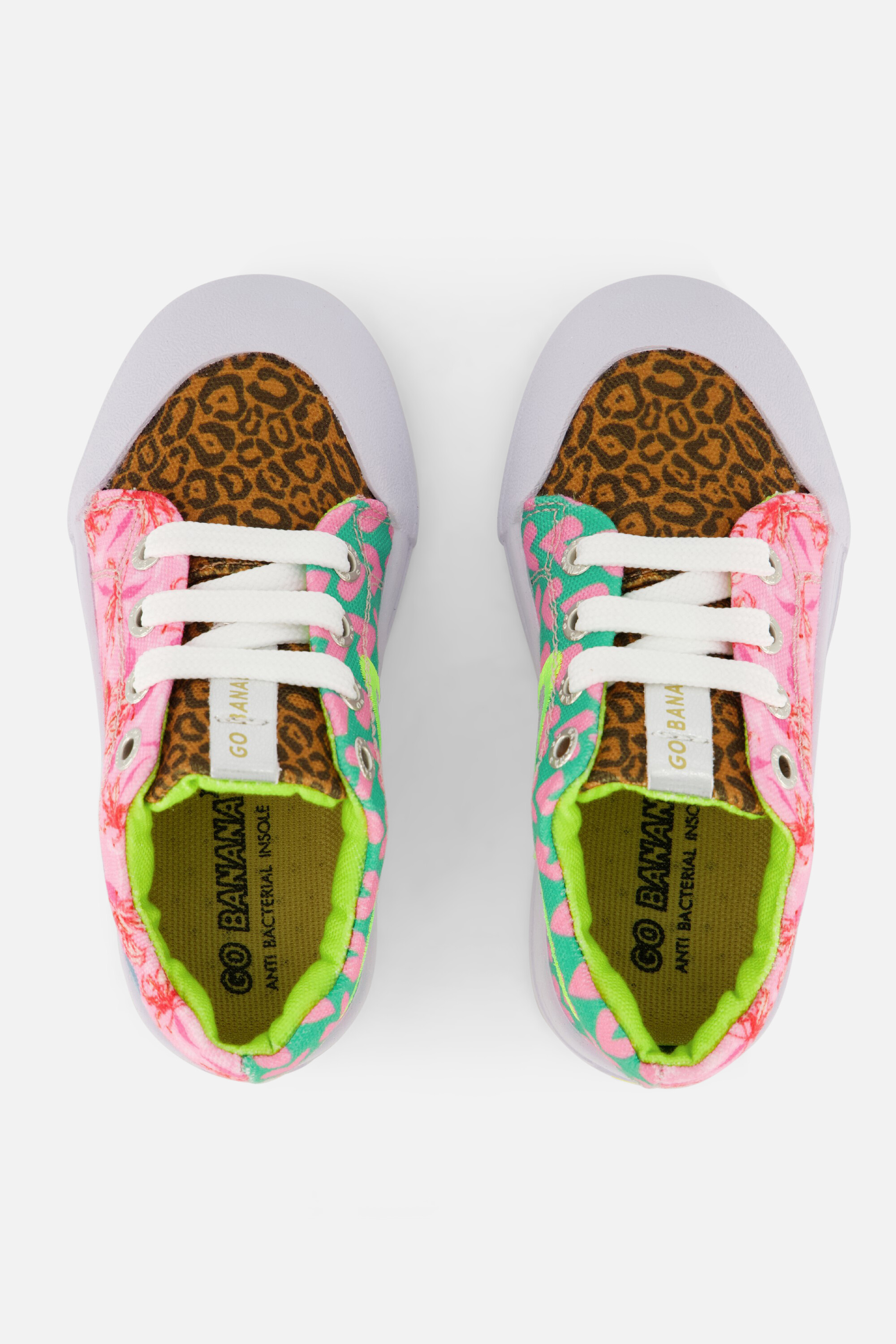 Go Bananas Koala Sneakers roze Canvas afbeelding 2