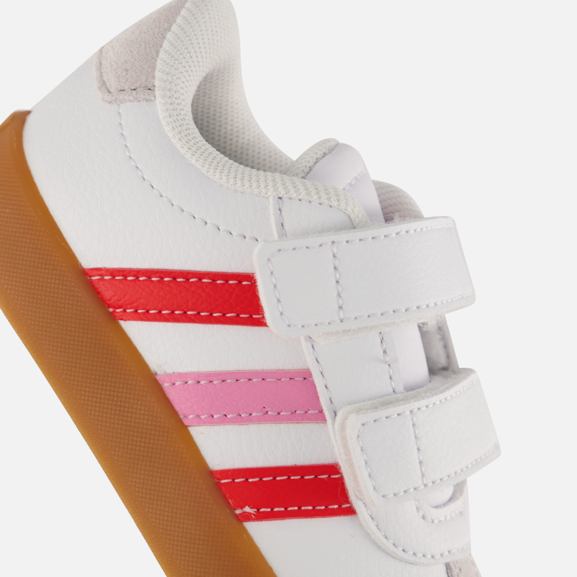 Adidas VL Court 3.0 Sneakers wit Imitatieleer afbeelding 4