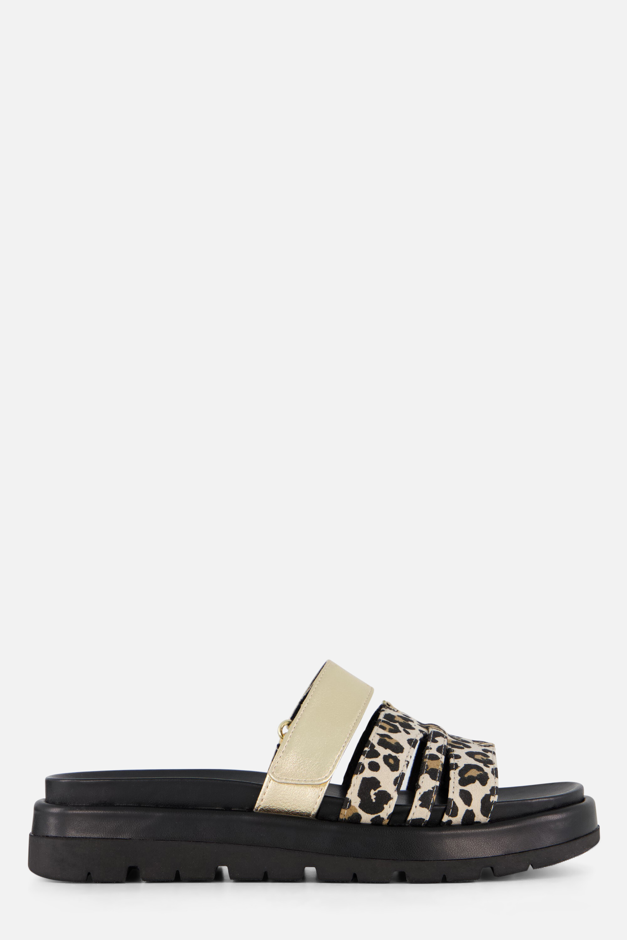 Marco Tozzi Leopard Sandalen bruin Synthetisch afbeelding 4