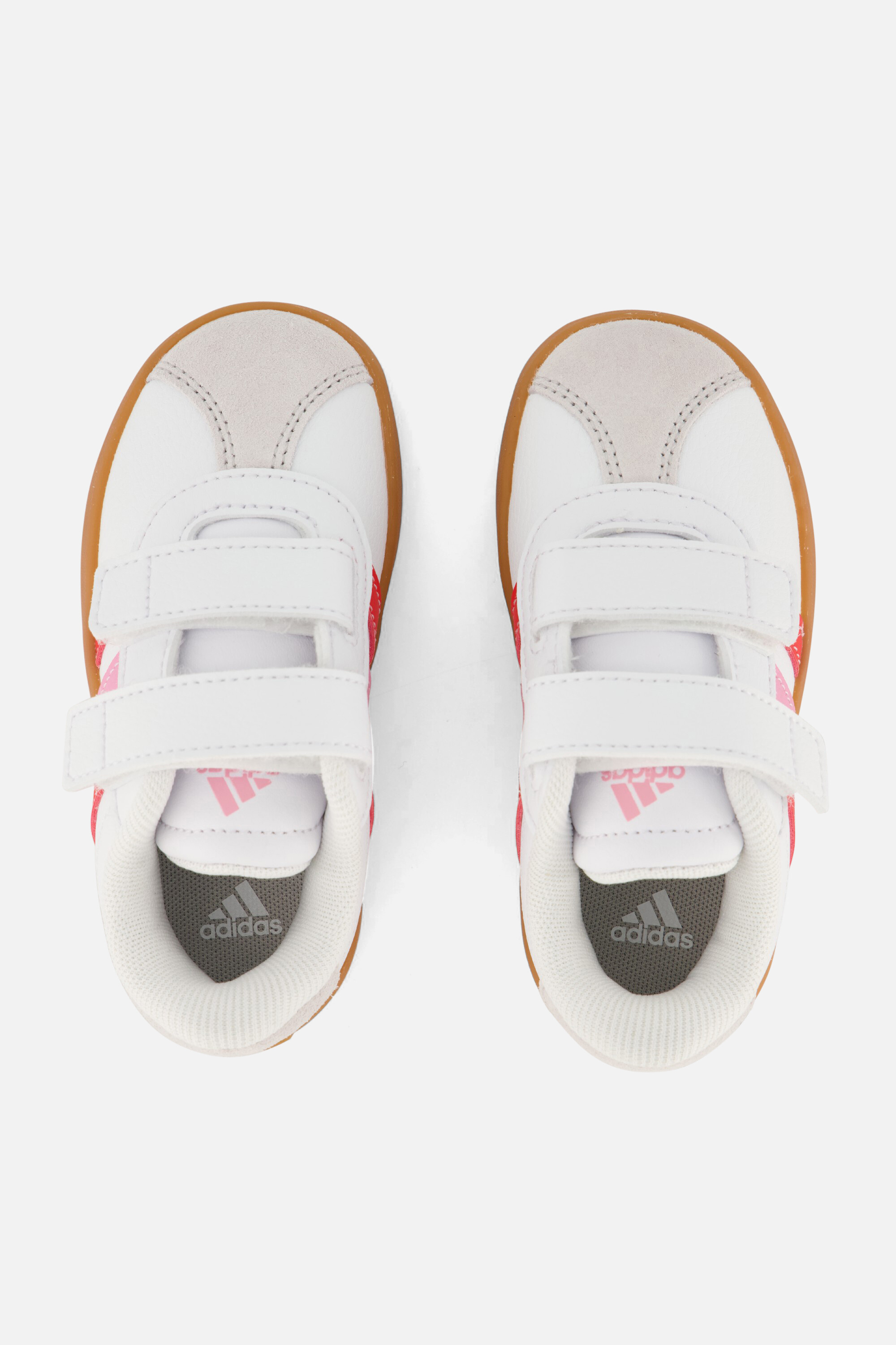 Adidas VL Court 3.0 Sneakers wit Imitatieleer afbeelding 2