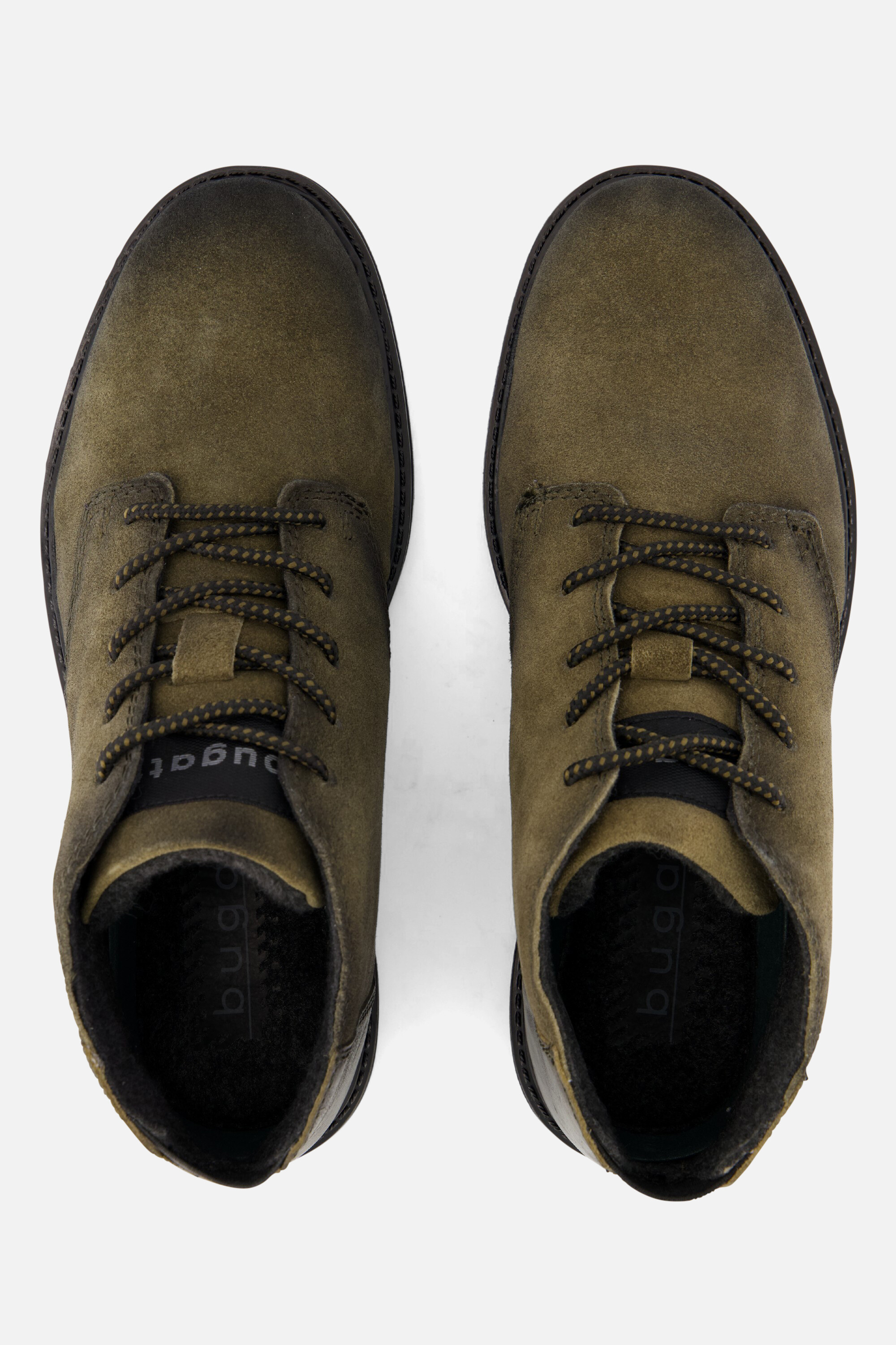 Bugatti Barrack Veterschoenen groen Suede afbeelding 2