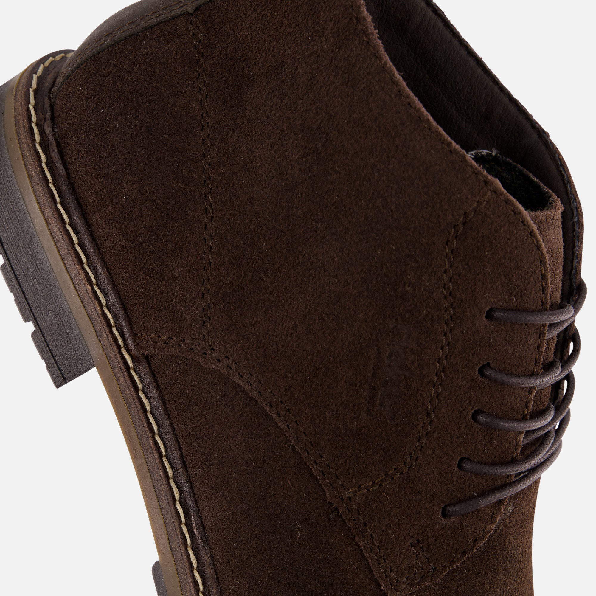 Rieker Veterschoenen bruin Suede afbeelding 4