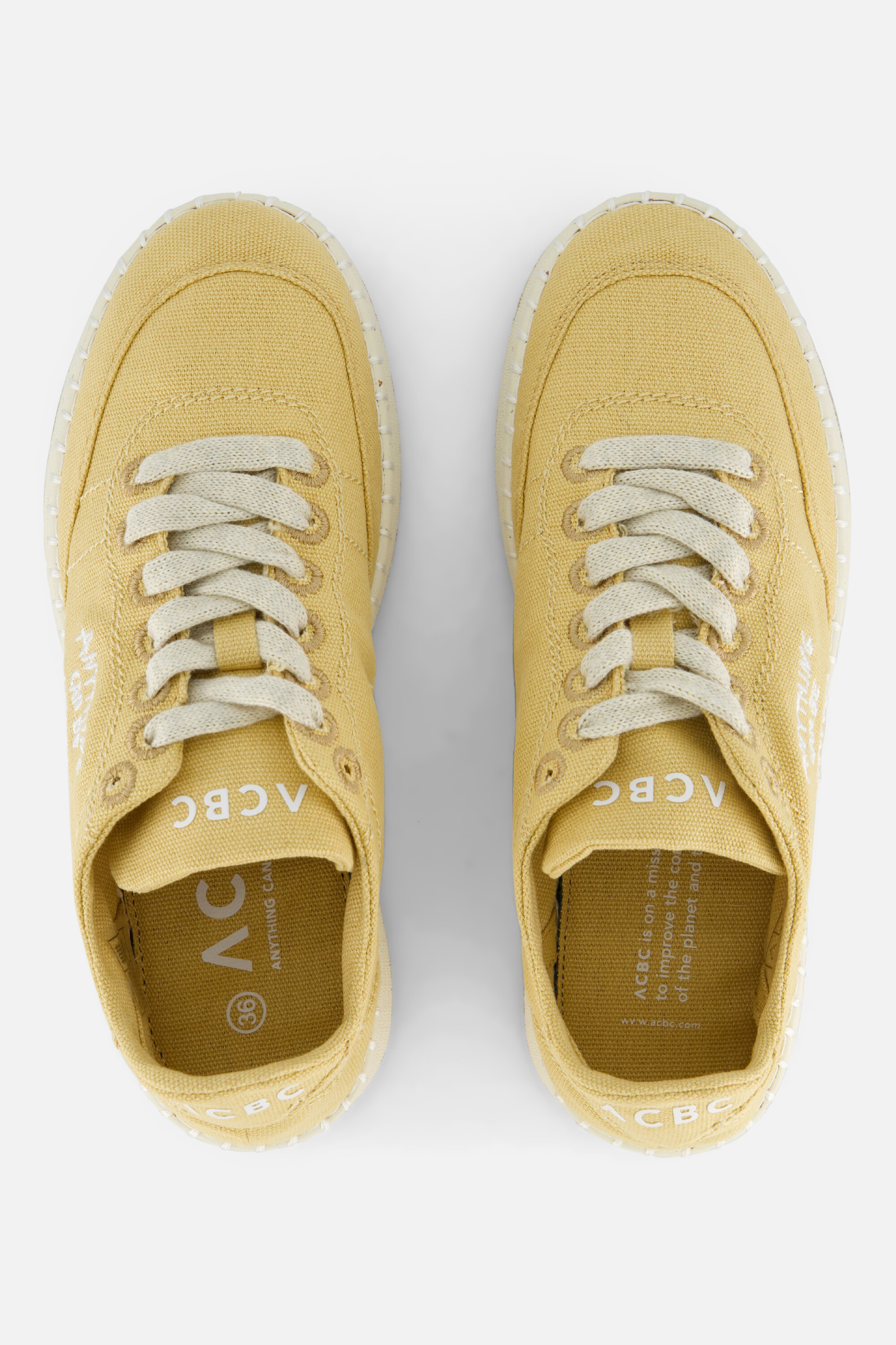 ACBC Sneakers beige Vegan afbeelding 2