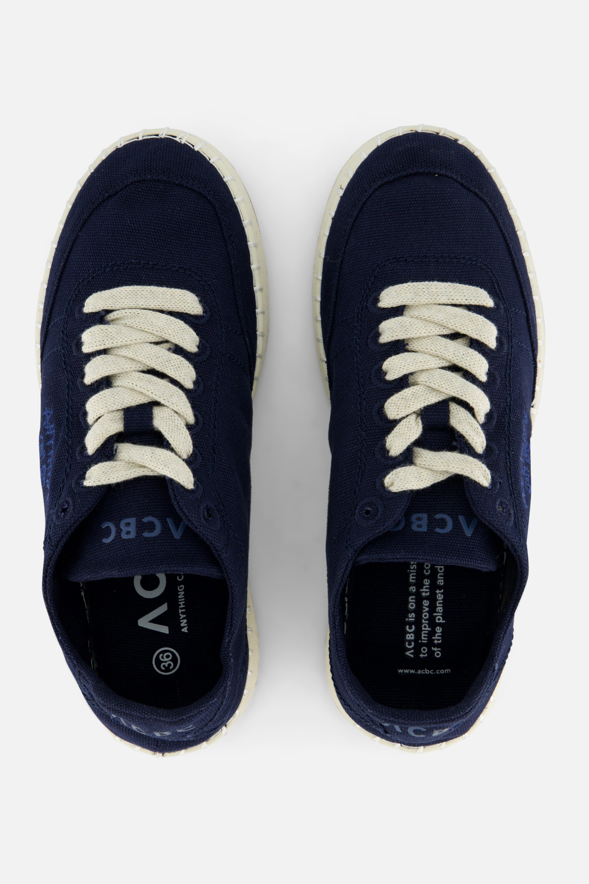 ACBC Sneakers blauw Vegan afbeelding 2