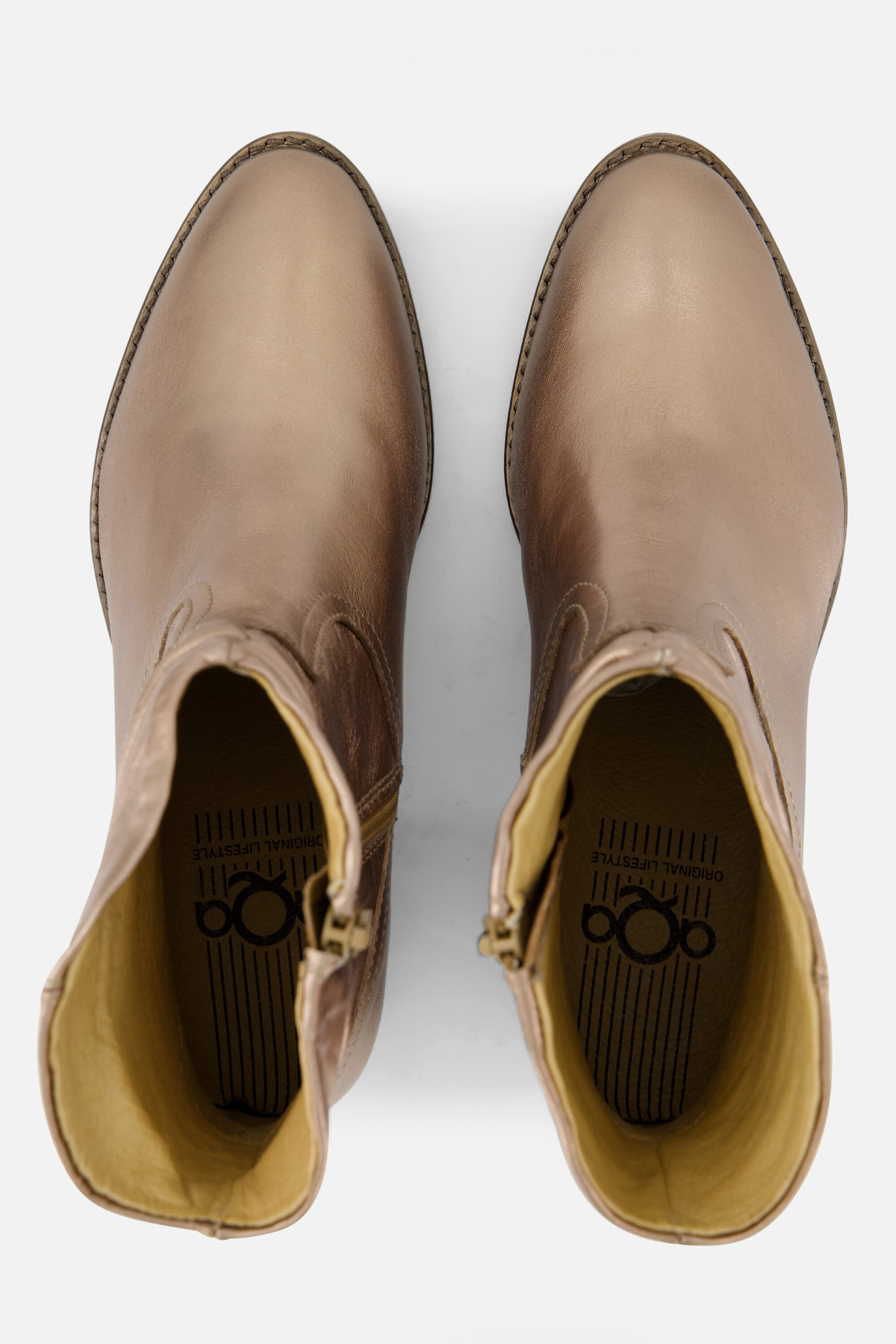 Aqa Cowboylaarzen metallic Leer afbeelding 2