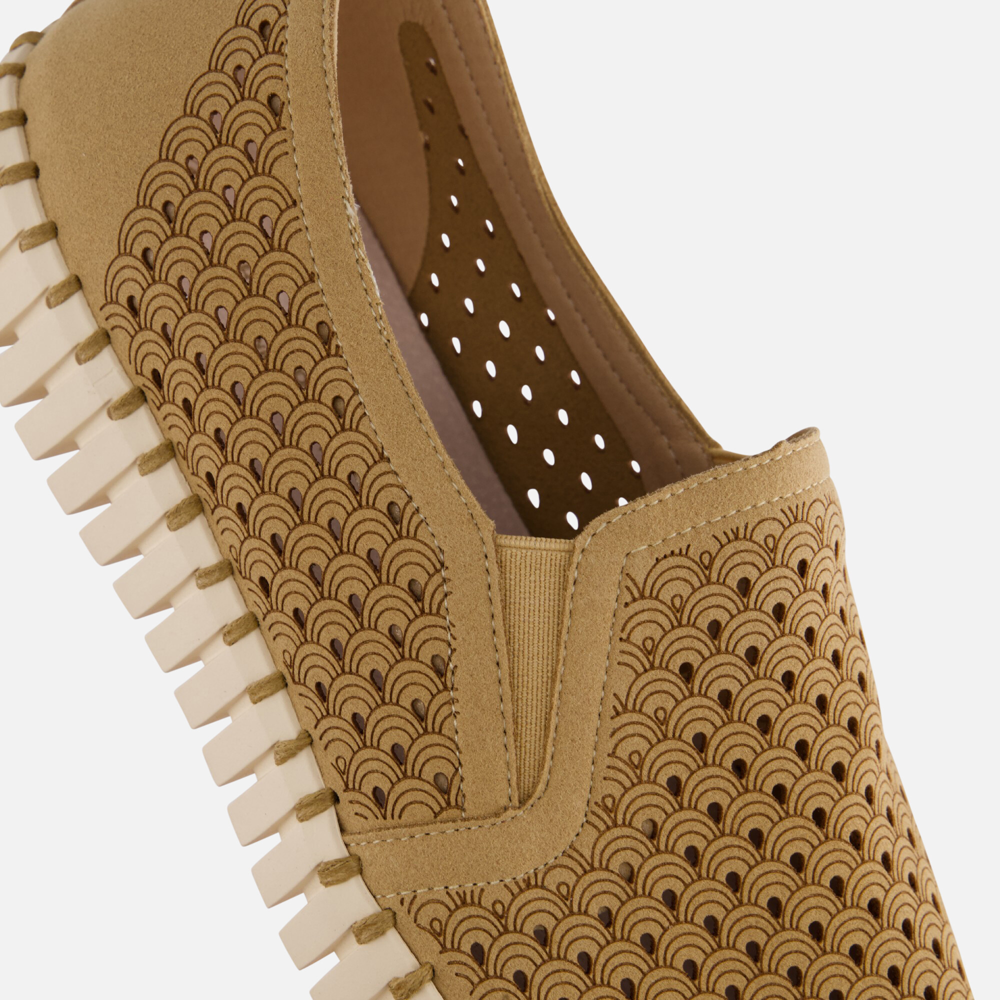 Ilse Jacobsen Tulip140 Instappers beige Microvezel afbeelding 4