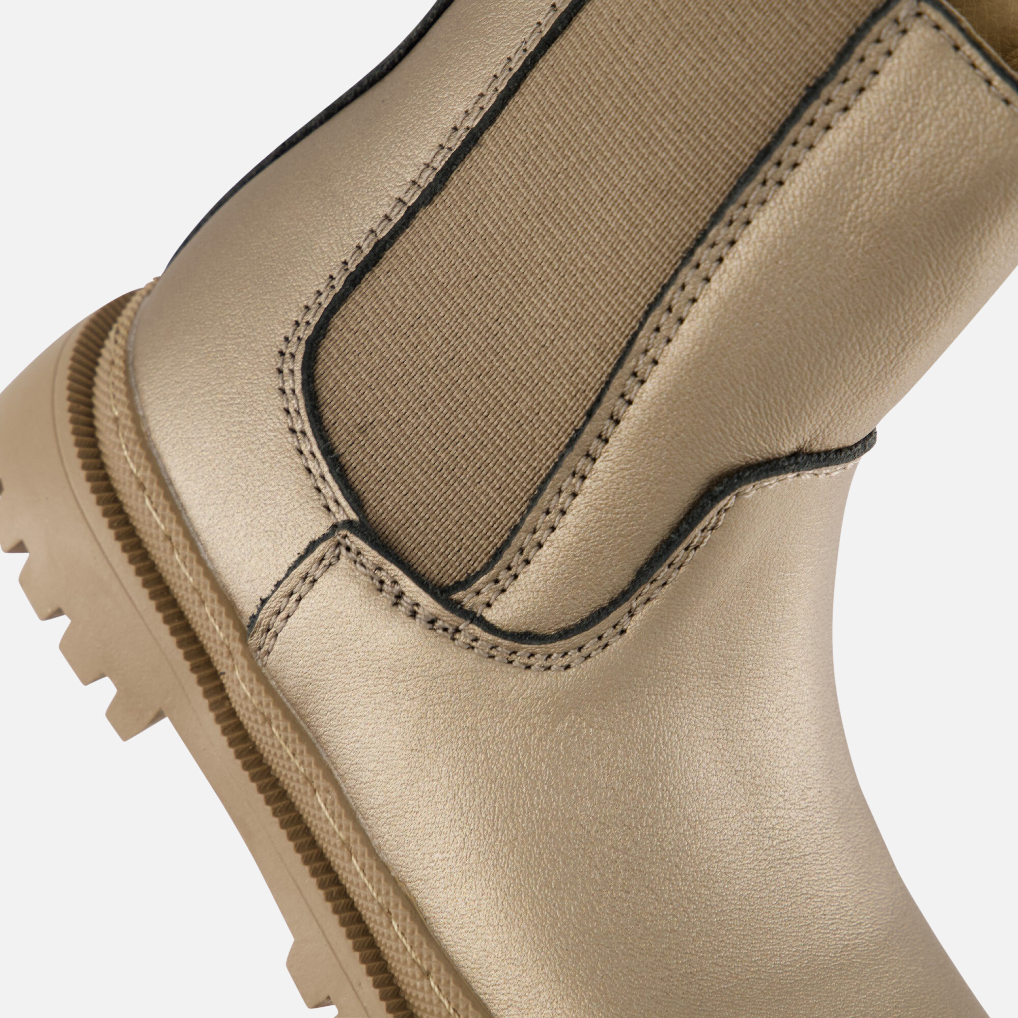 Shoesme Chelsea boots New Tank goud Leer afbeelding 4