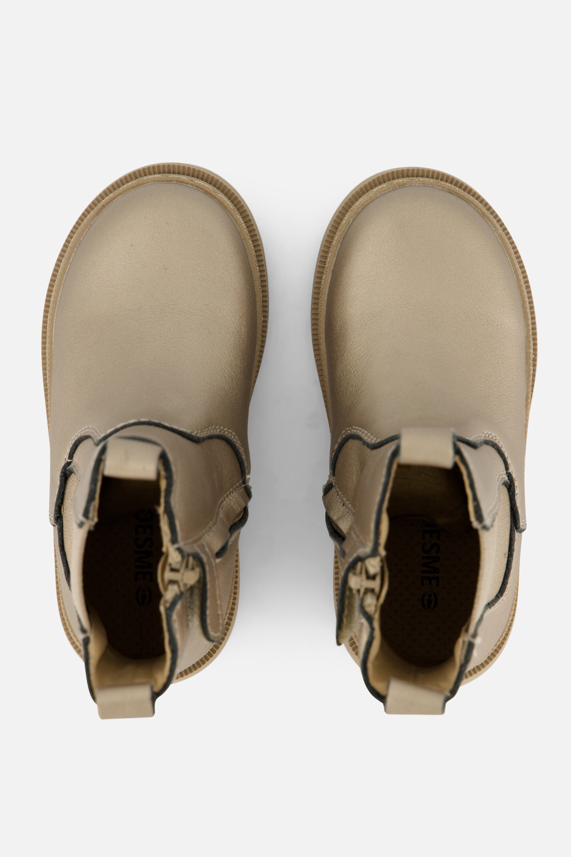 Shoesme Chelsea boots New Tank goud Leer afbeelding 2