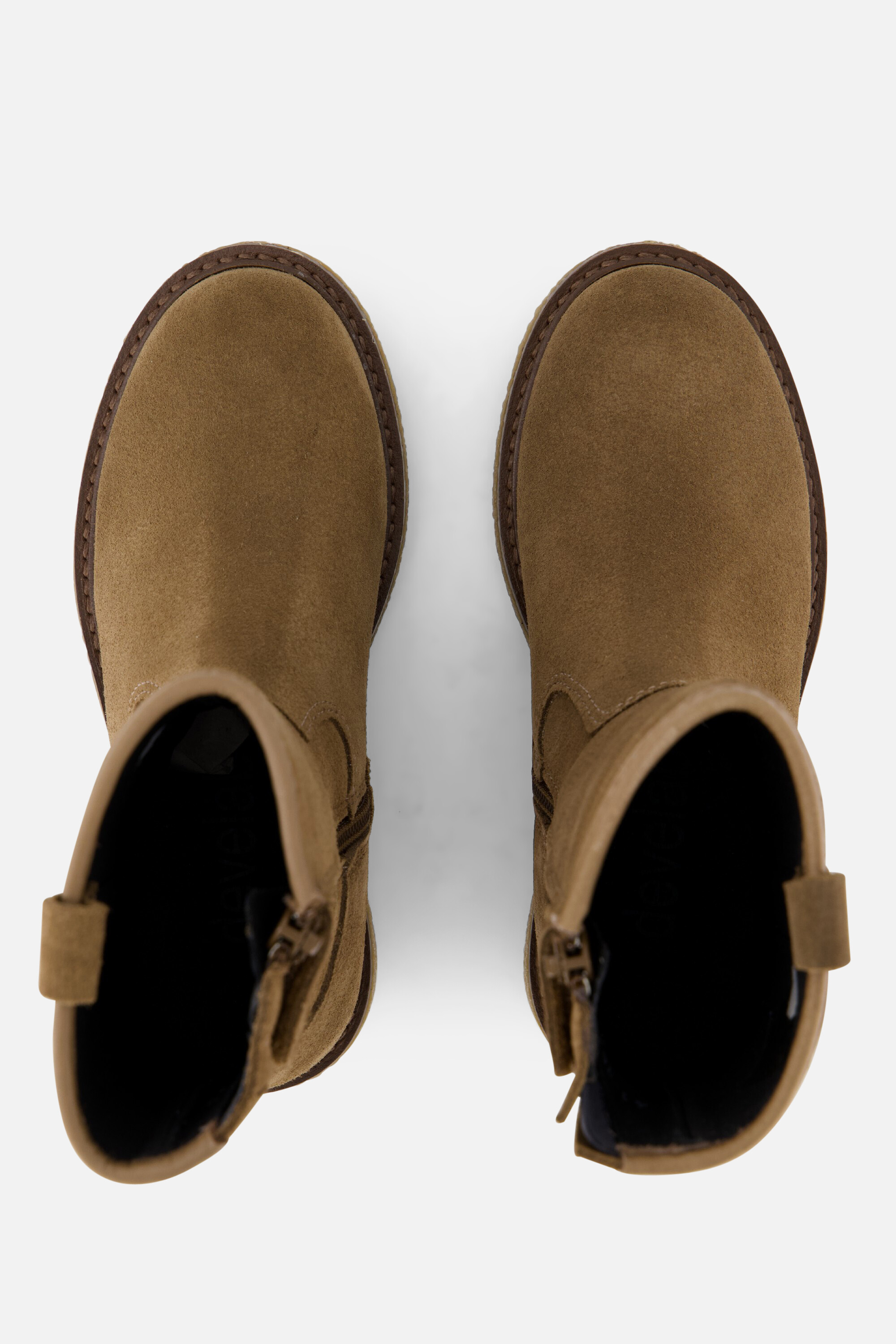 Develab Laarzen taupe Suede afbeelding 2