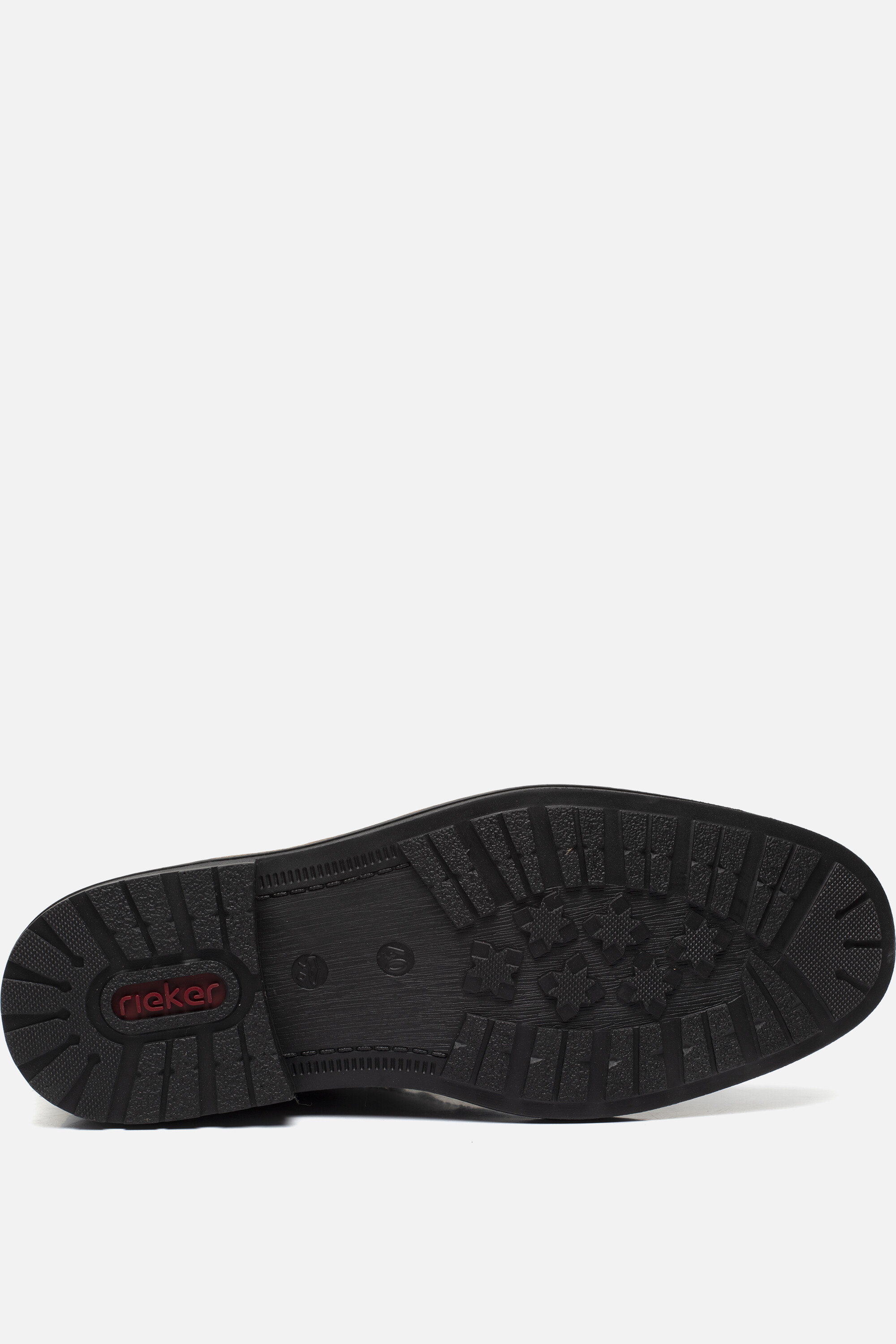 Rieker Veterschoenen zwart Leer afbeelding 3