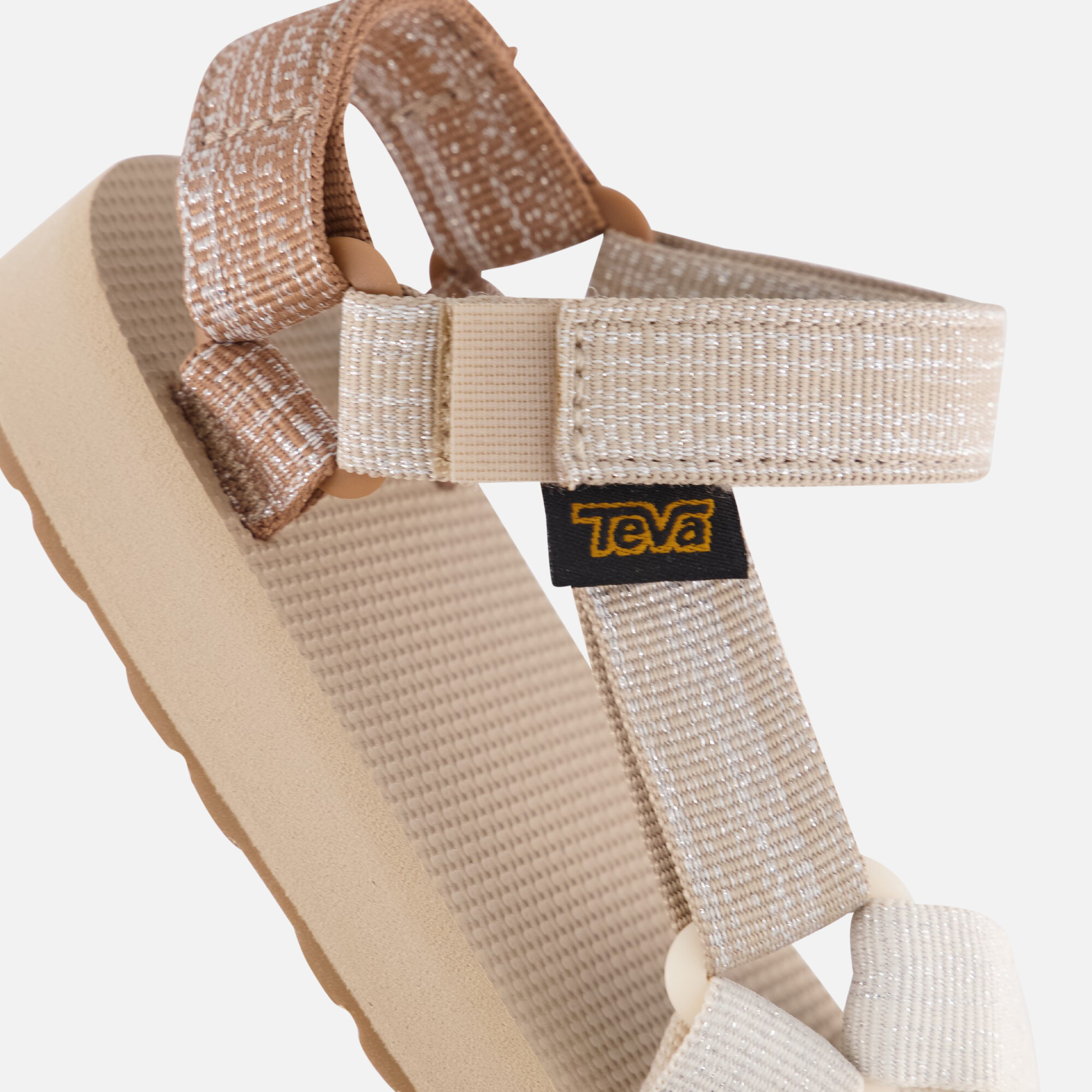 Teva Original Universal Metallic Sandalen beige afbeelding 3