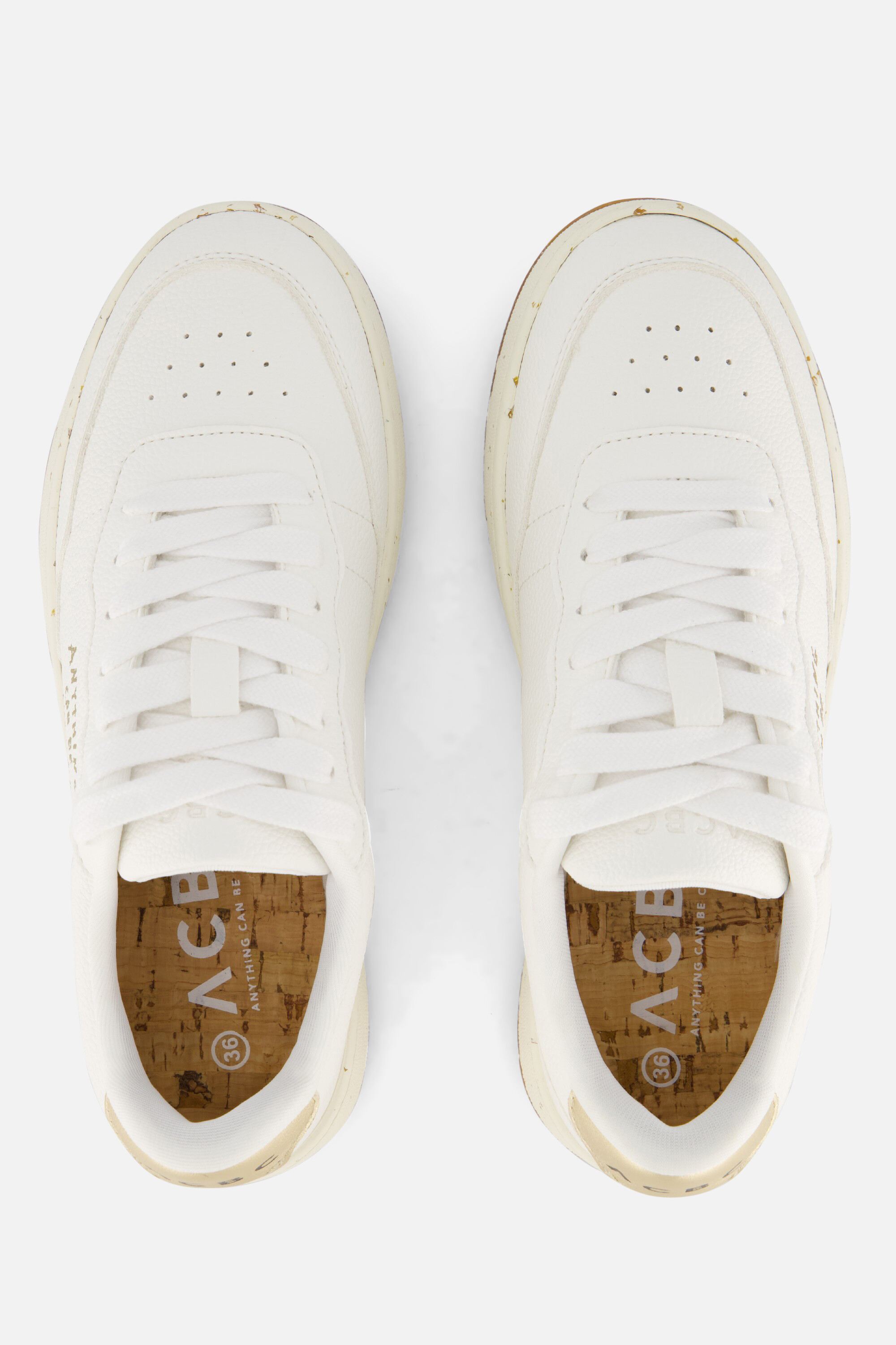 ACBC Evergreen Sneakers wit Vegan afbeelding 2