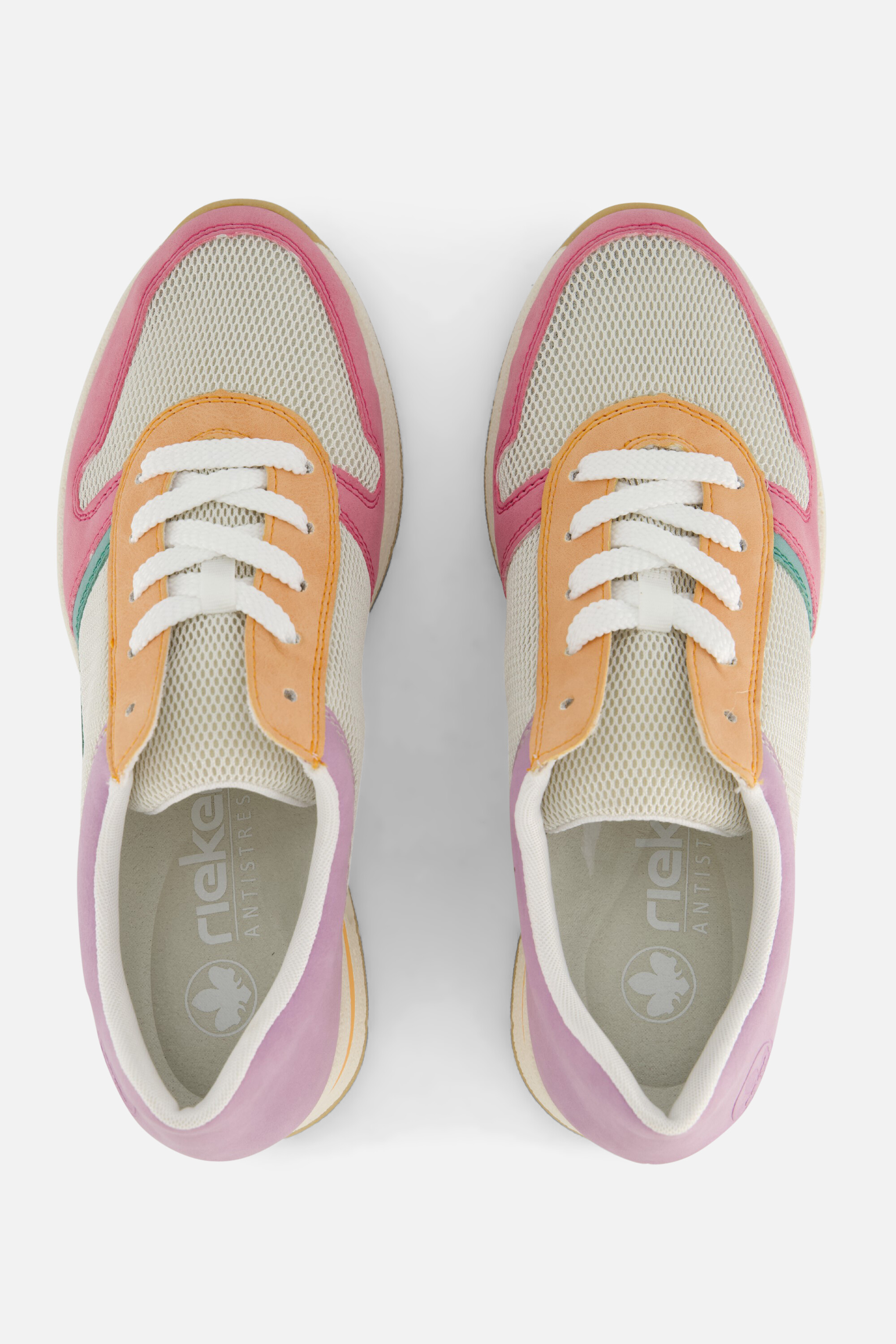 Rieker Libelle Sneakers roze Textiel afbeelding 2