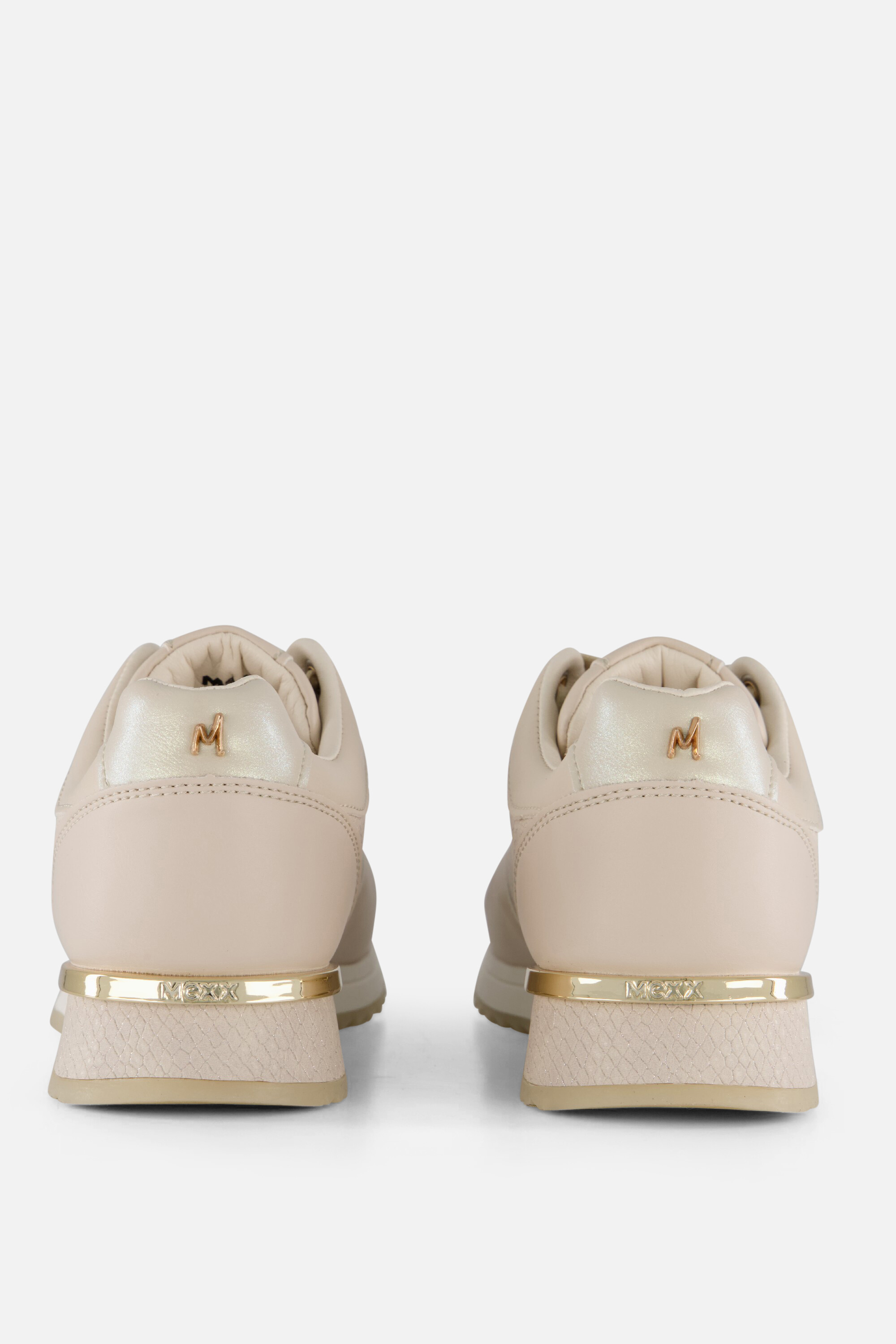 Mexx Fleur Ellen Sneakers beige Textiel afbeelding 2