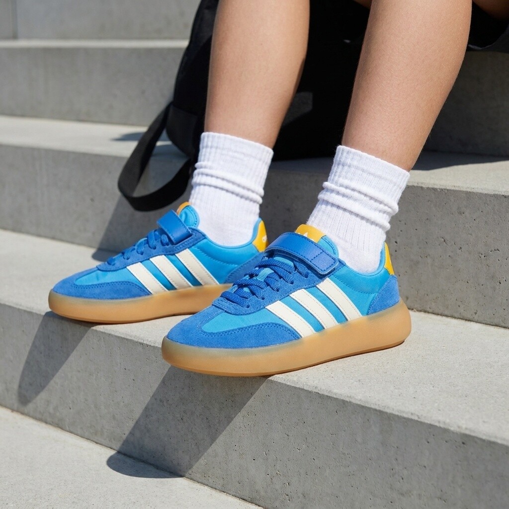 Adidas Adidas Barreda Sneakers blauw Suede
