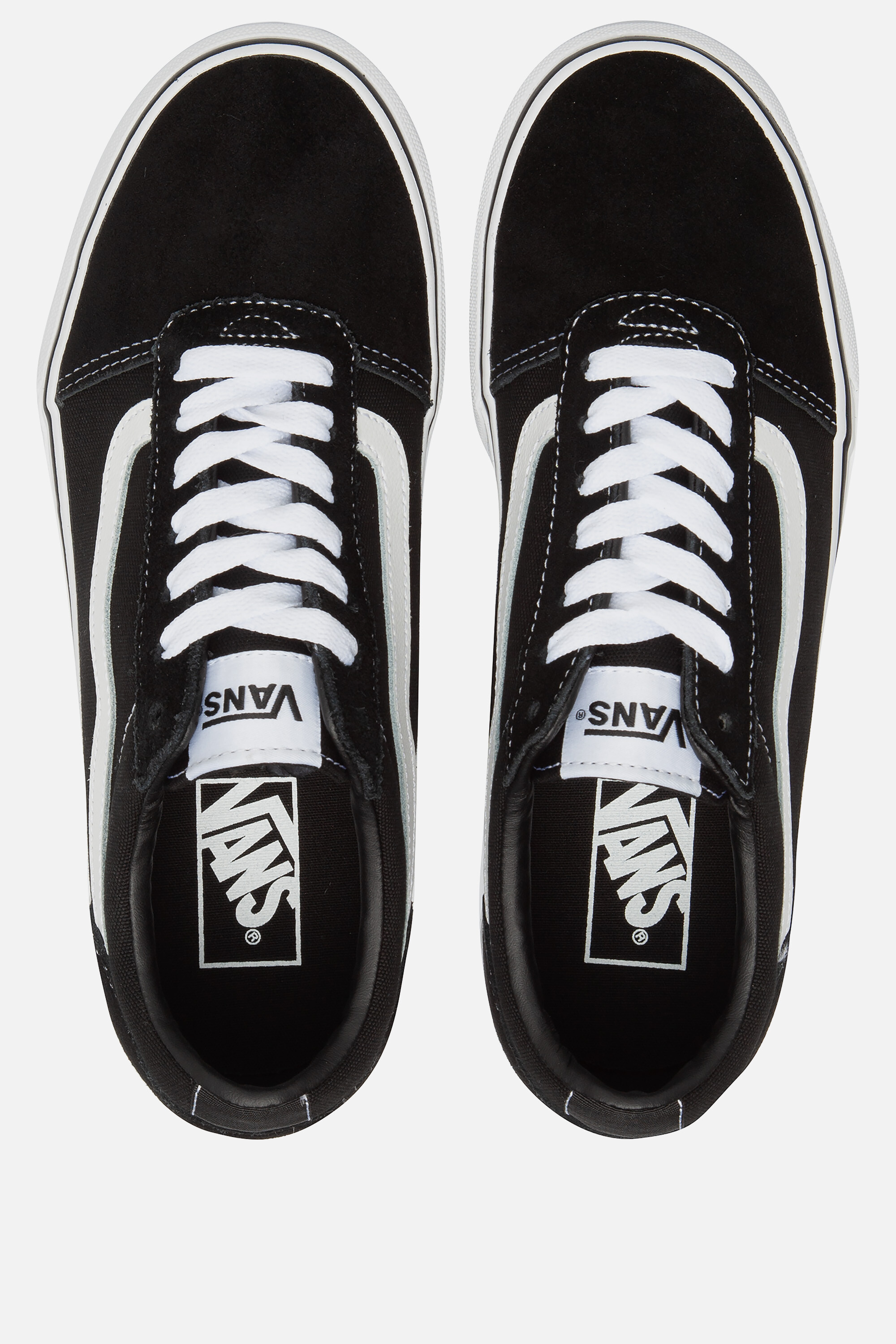 Vans Ward Sneakers zwart Textiel afbeelding 2