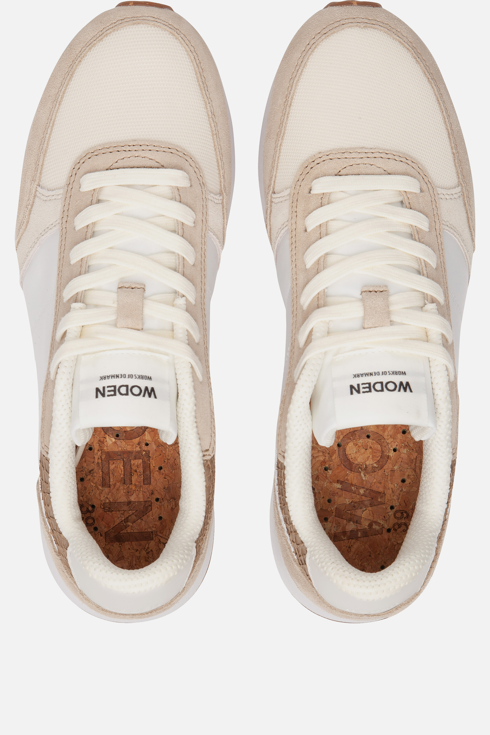 Woden Ronja Sneakers wit Leer afbeelding 3
