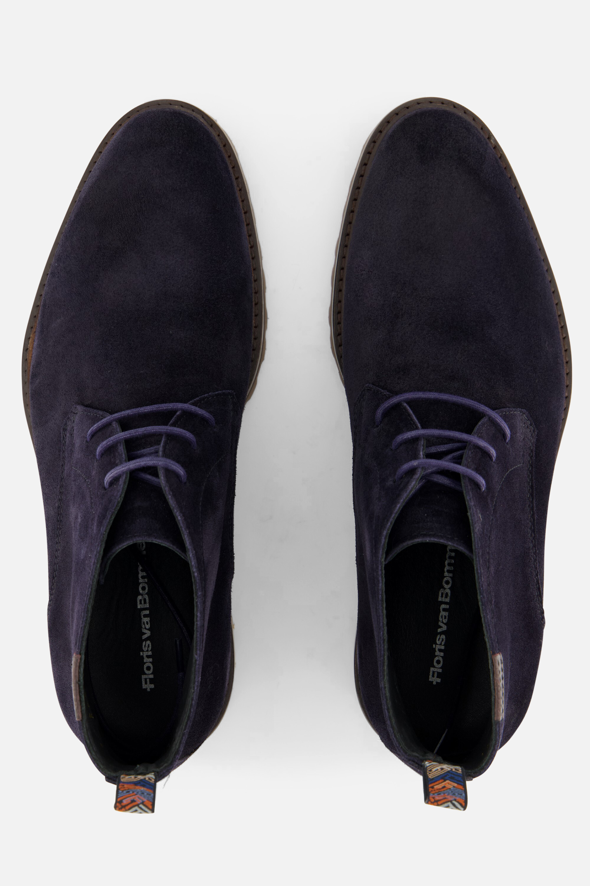 Floris van Bommel Sturdi 01.16 veterboots Blauw afbeelding 2