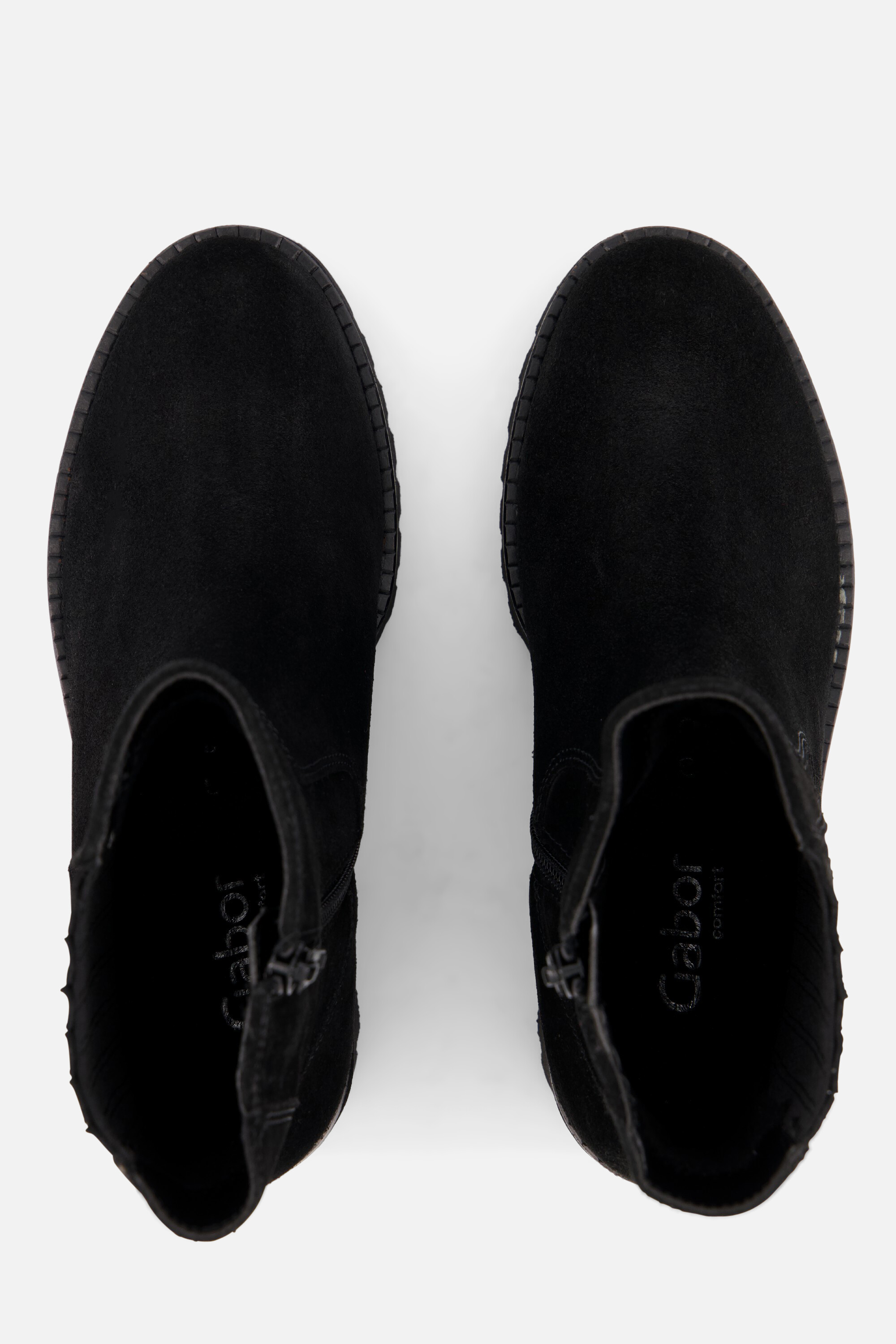 Gabor Chelsea boots zwart Suede afbeelding 2